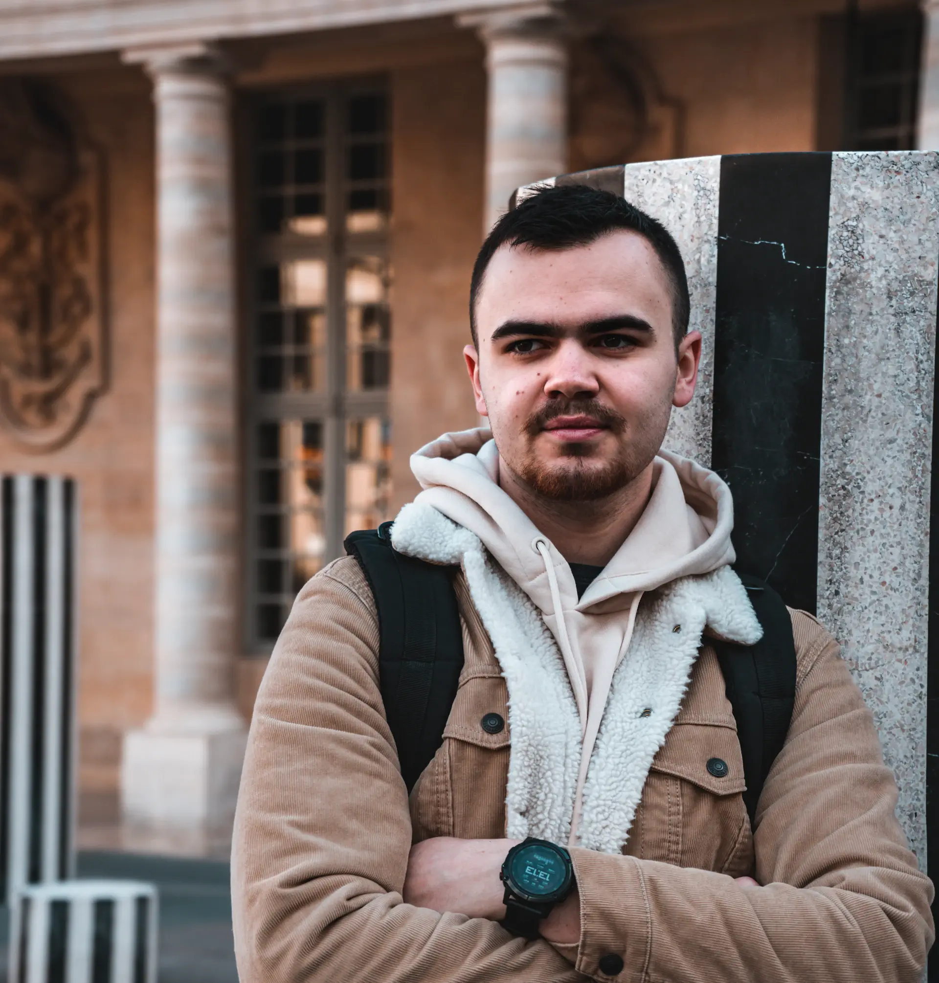 Portrait of Théo Beaumont, field editor