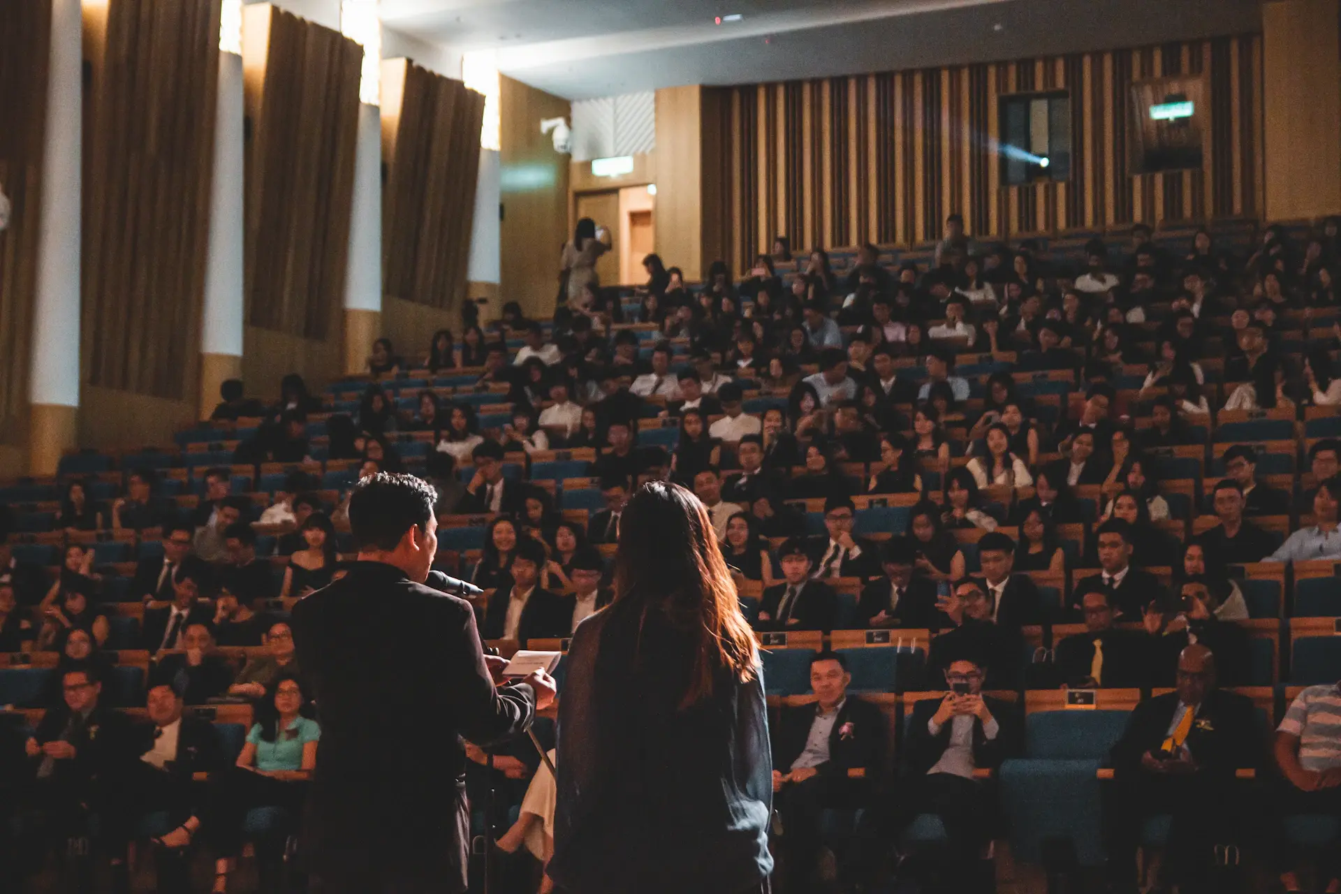 Scholarship masterclass audience