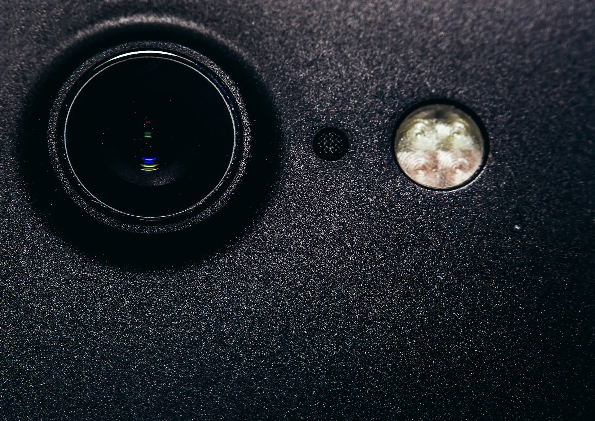 Camera array close-up