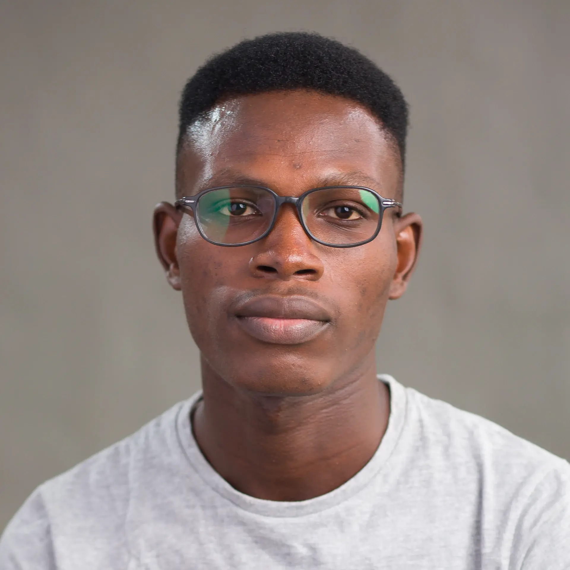 Confident student portrait