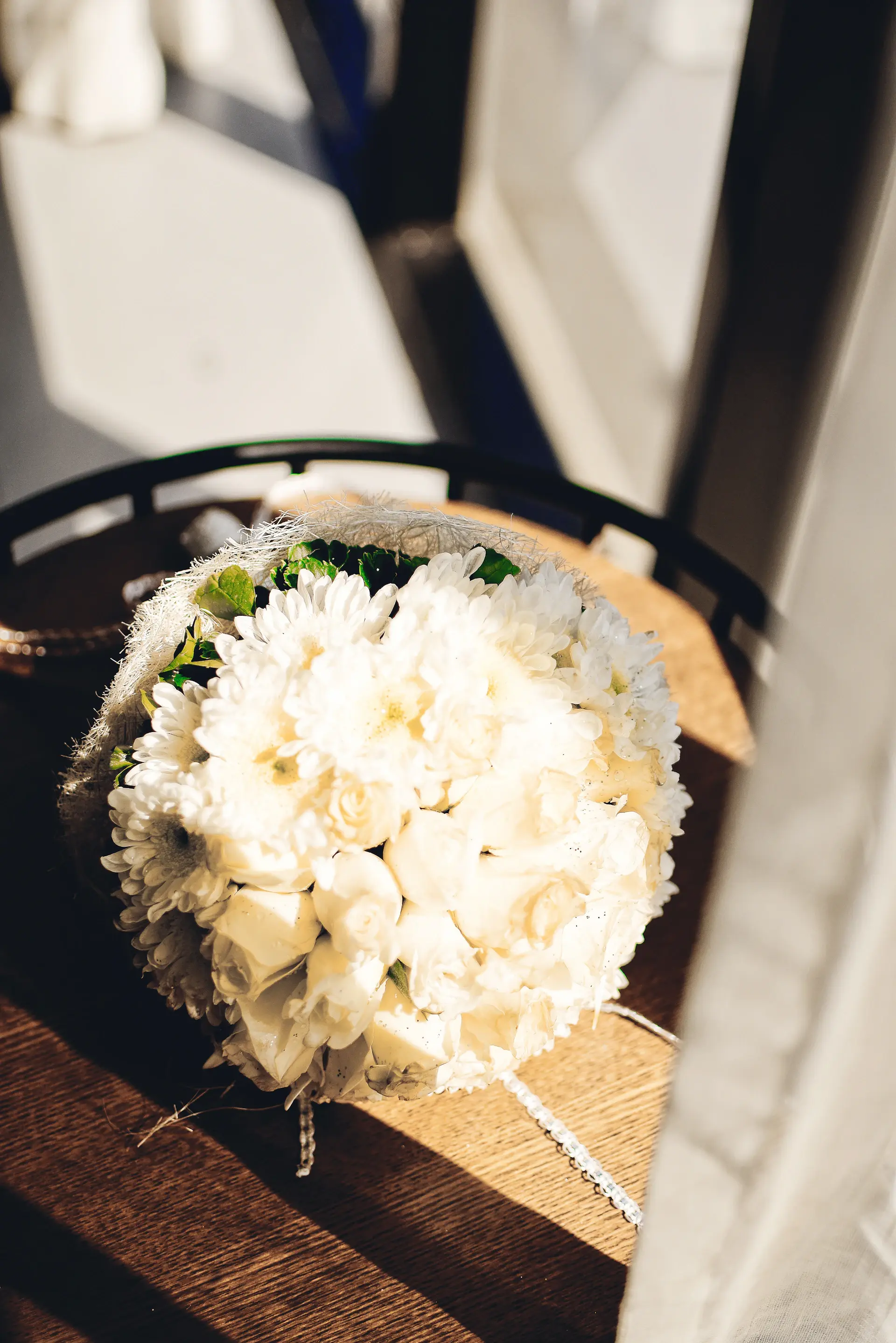 Sculptural rose arrangement styled as a still-life object