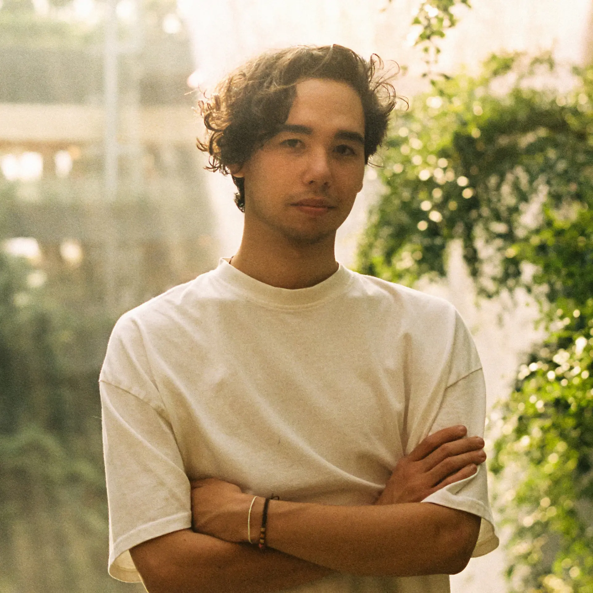 Portrait of a young founder in bright daylight