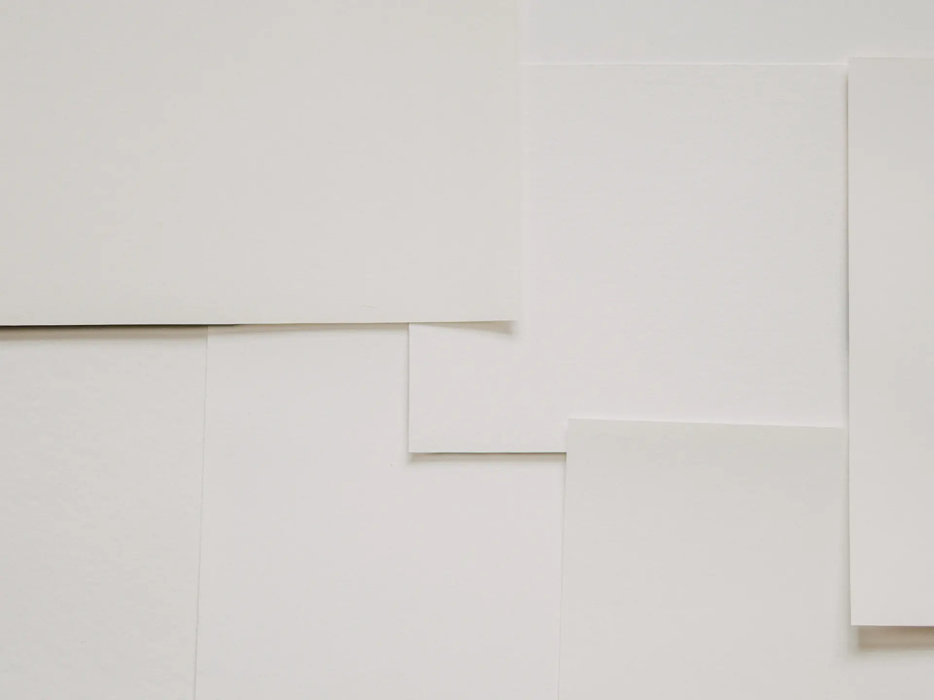 Minimal interface design printed on white paper