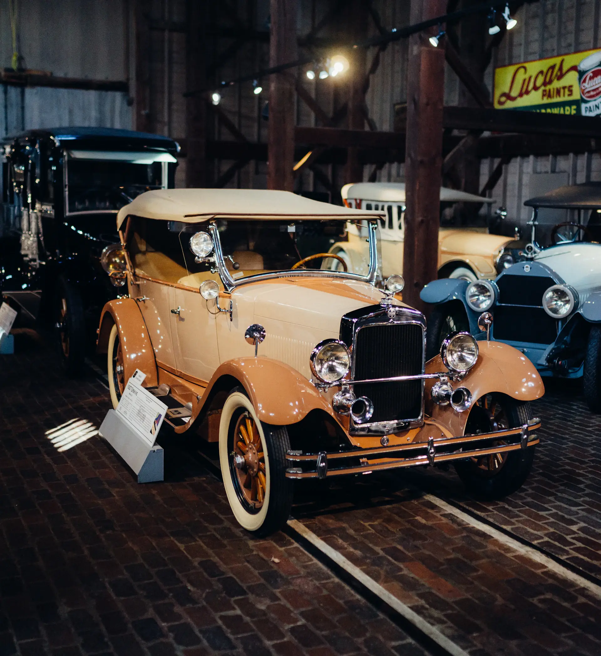 Archival image of the founding workshop
