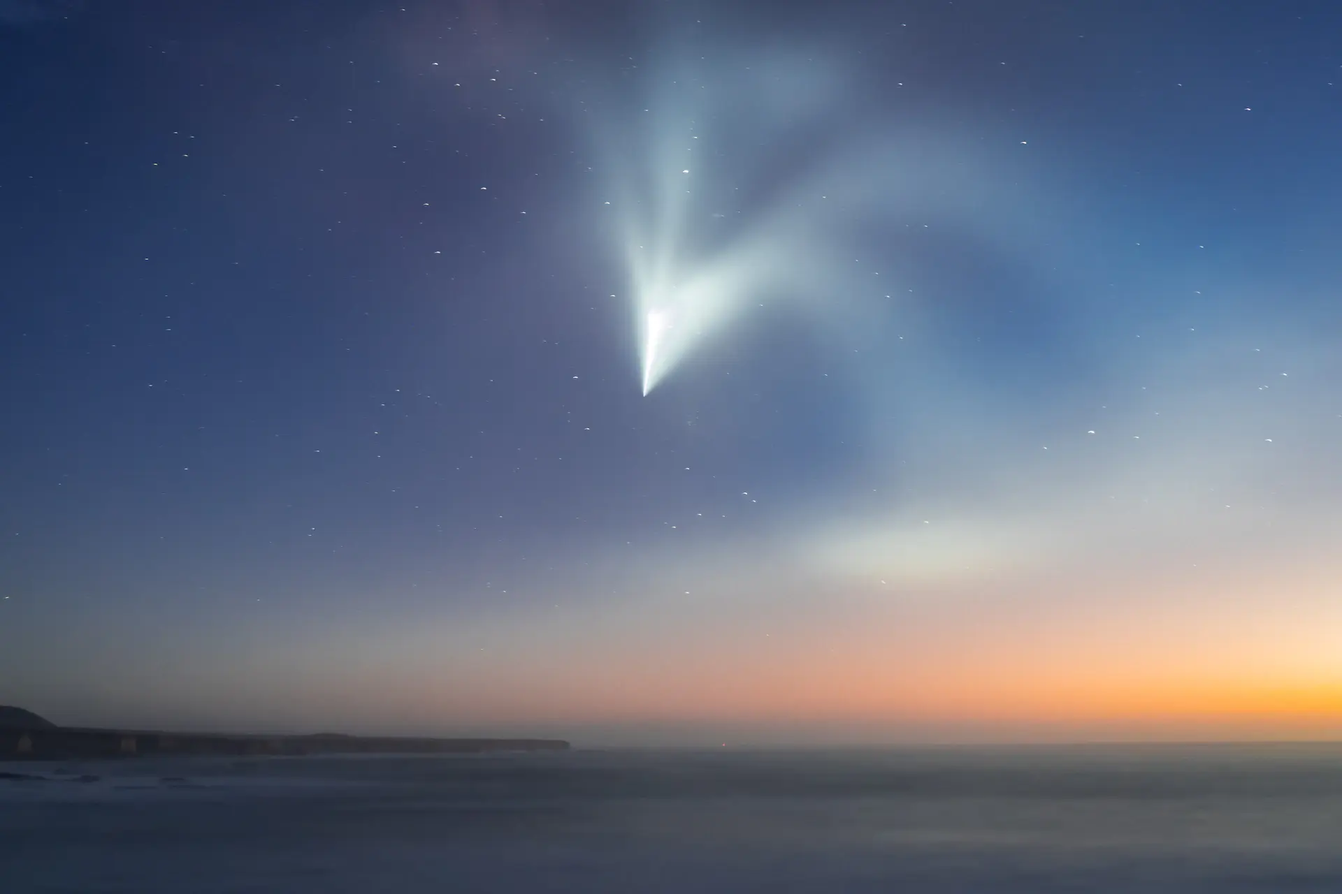 SpaceX Starship on the launchpad