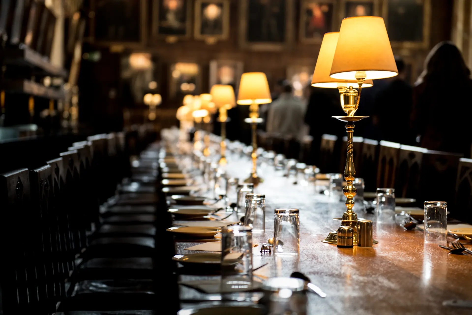 Black-tie reception styled in the Royal Chamber