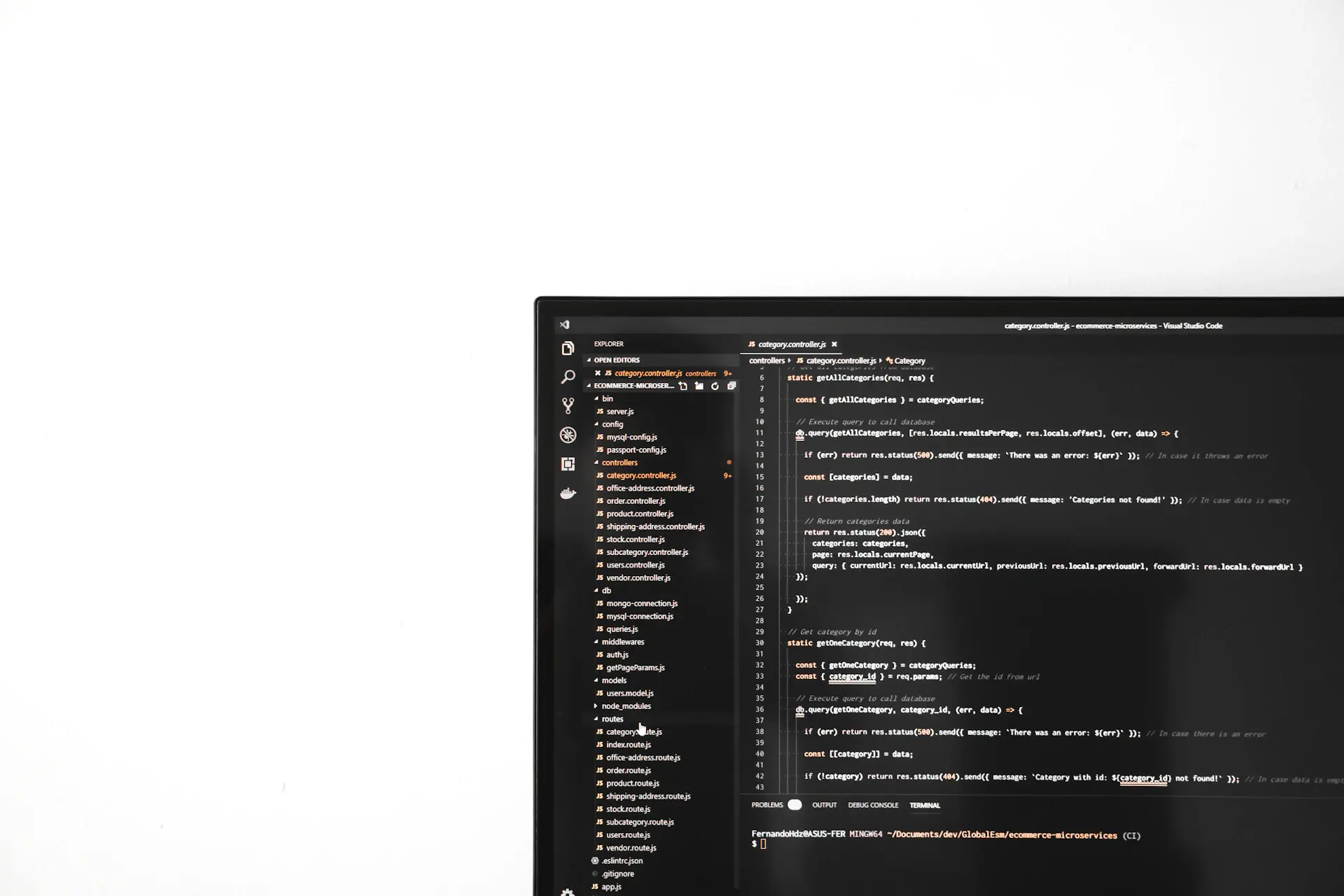 Nimbus analytics product interface