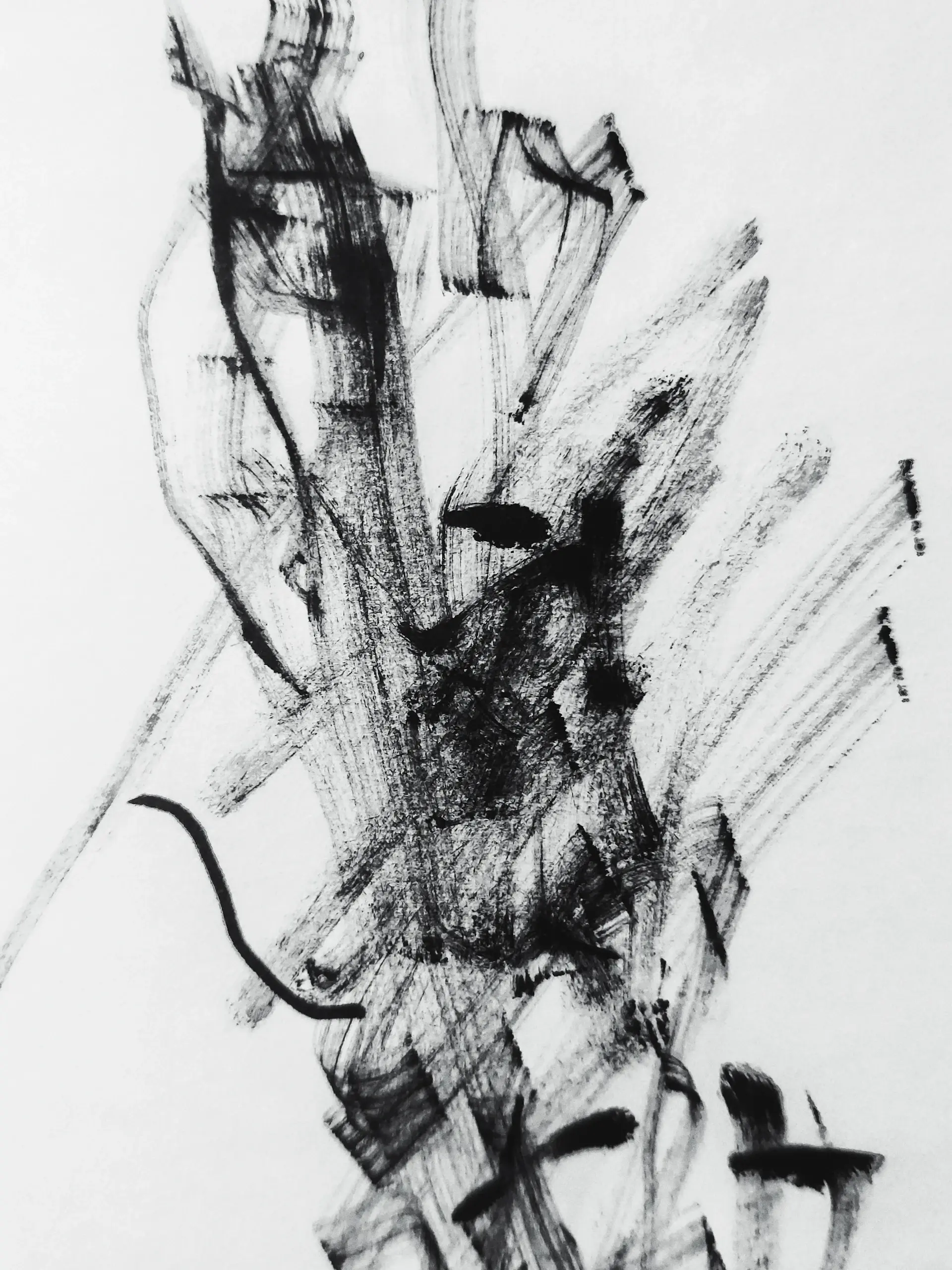Ink drawing on archival paper