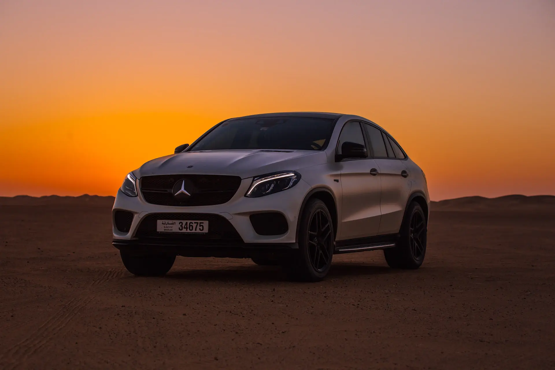 Mercedes-Benz GLE three-quarter angle