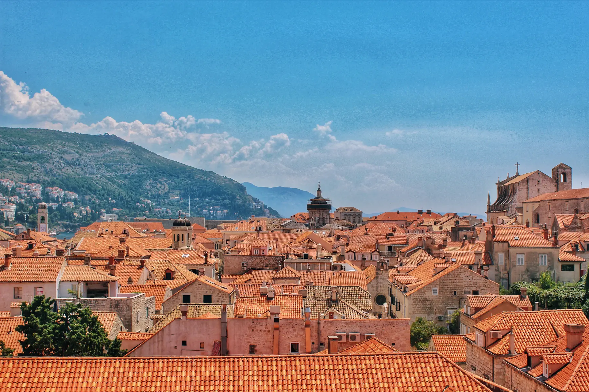 European old-town rooftops