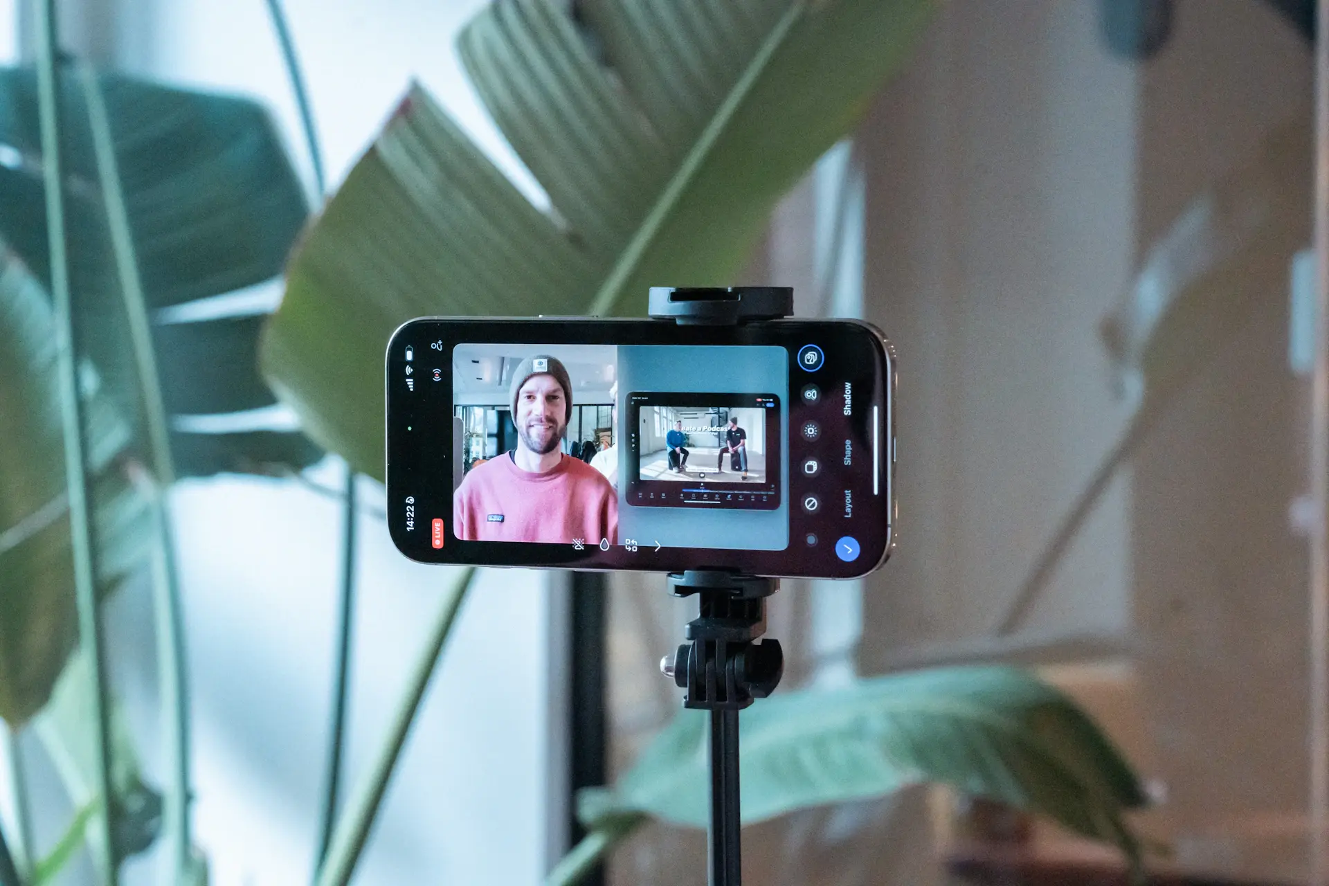 Live commerce streaming setup