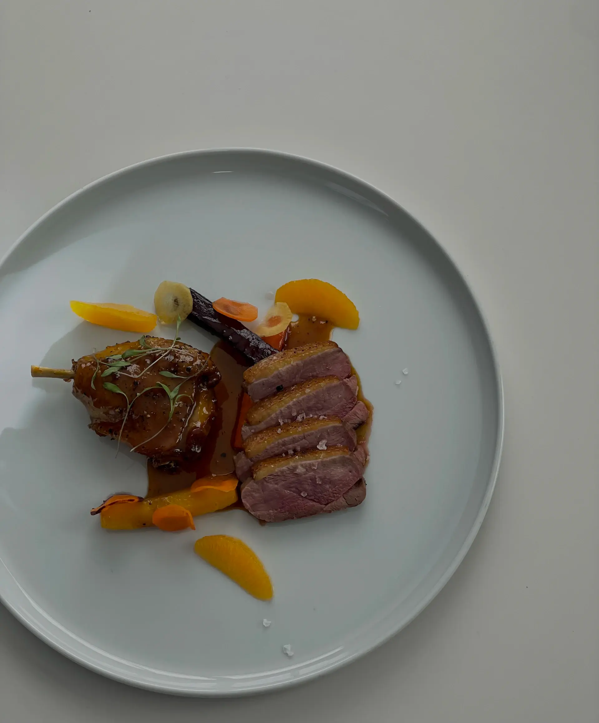 Vịt Bordeaux sốt rượu vang đỏ