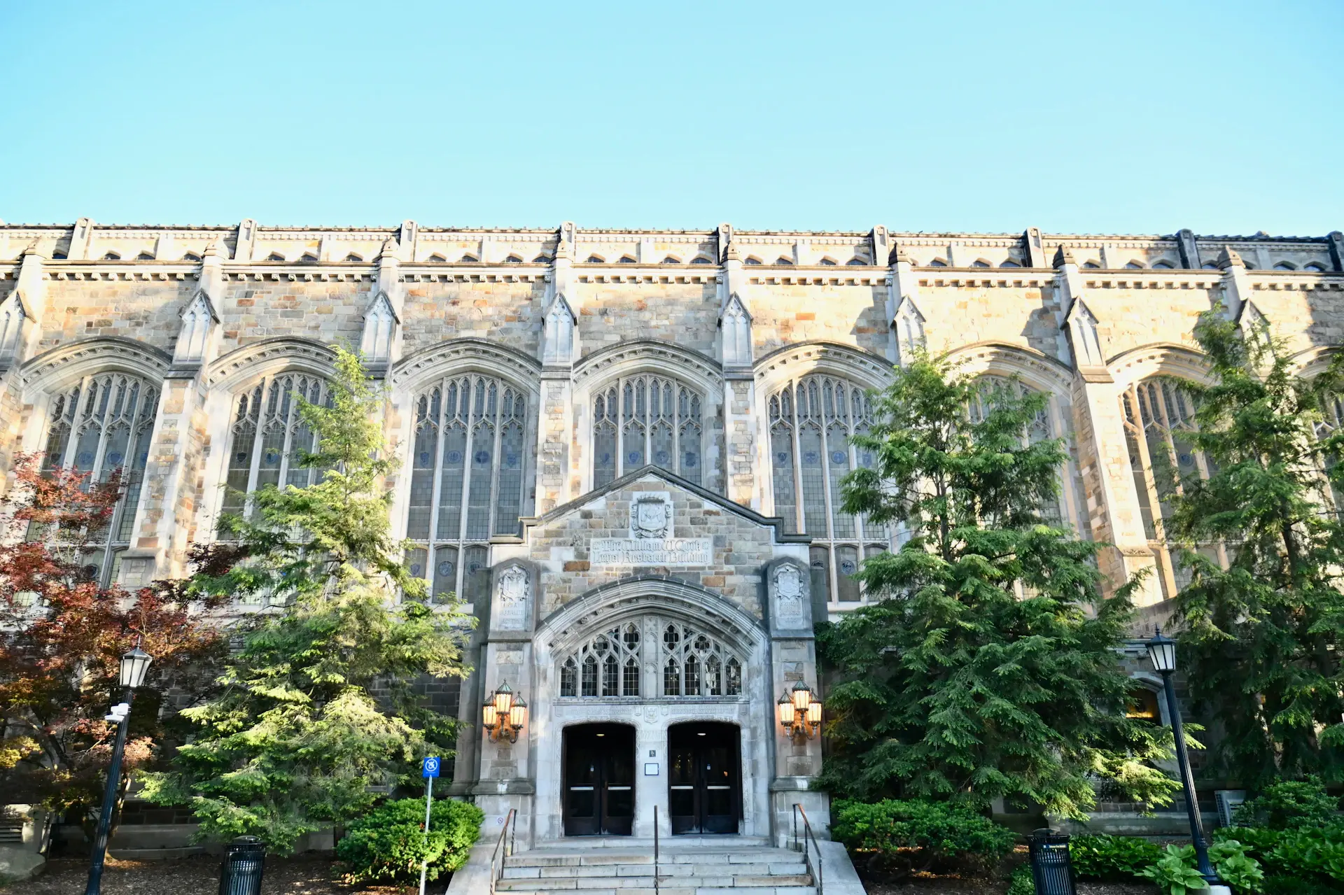 University of Michigan campus on an autumn day