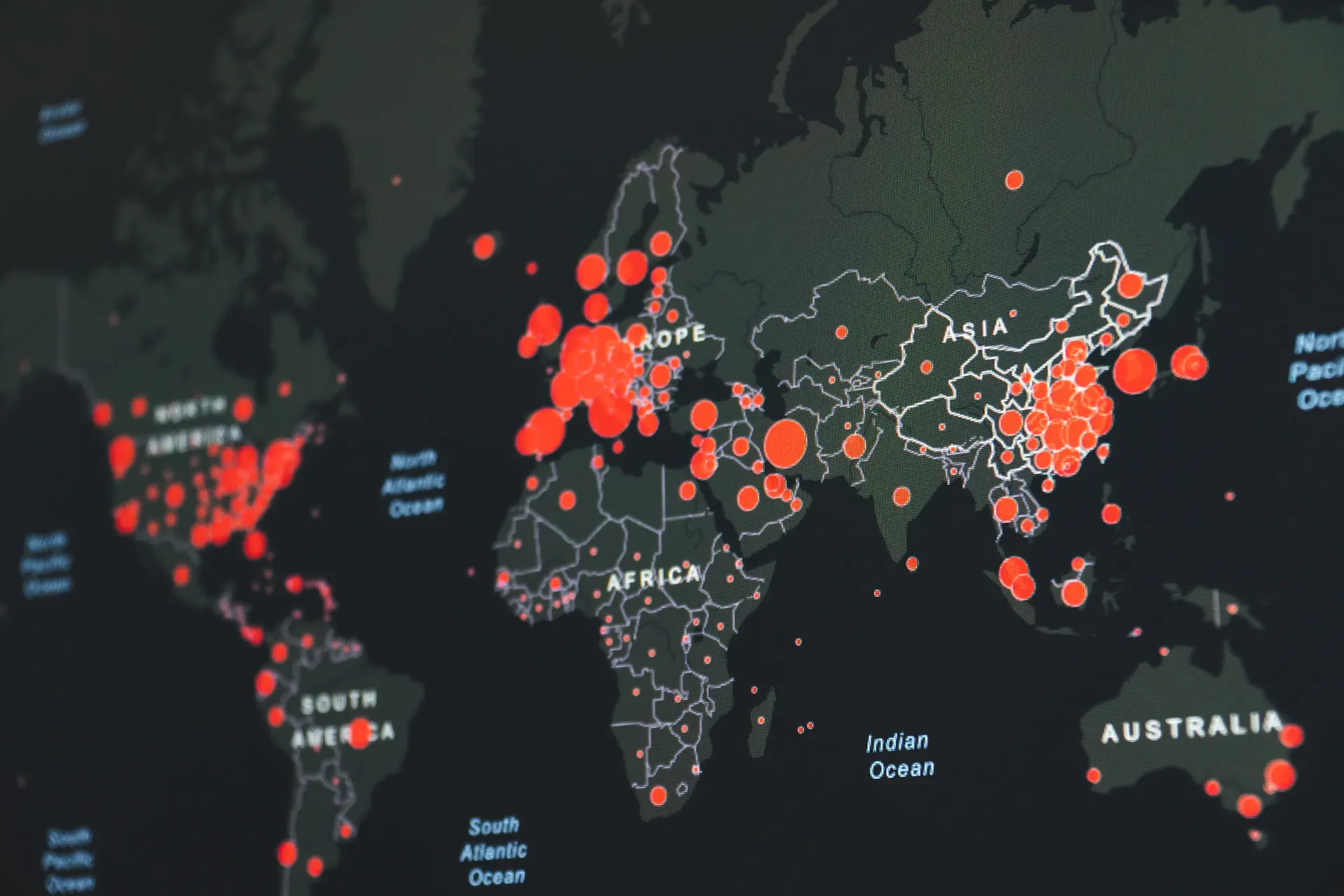 Edge network rendering map