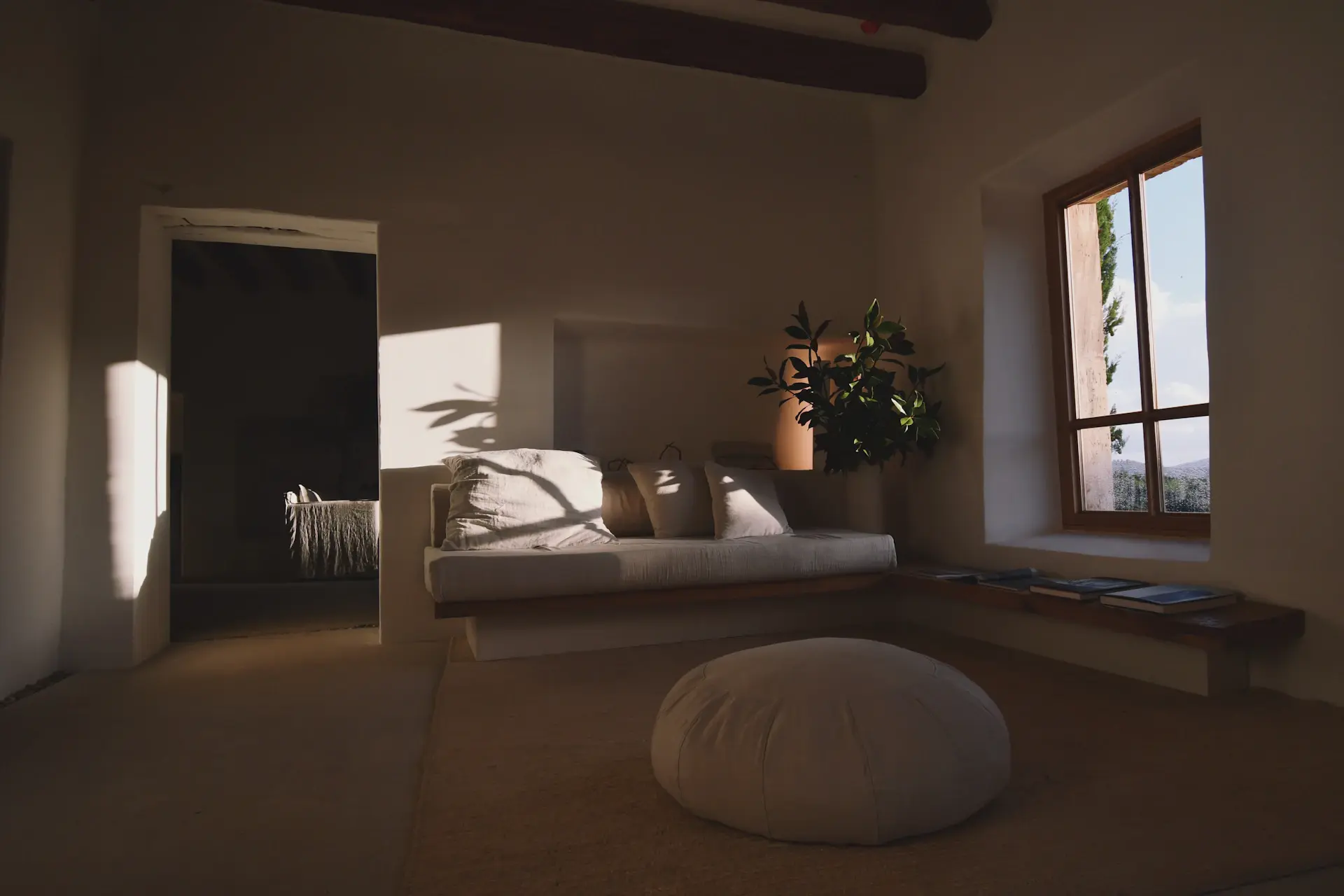 Tranquil interior evoking stillness and calm