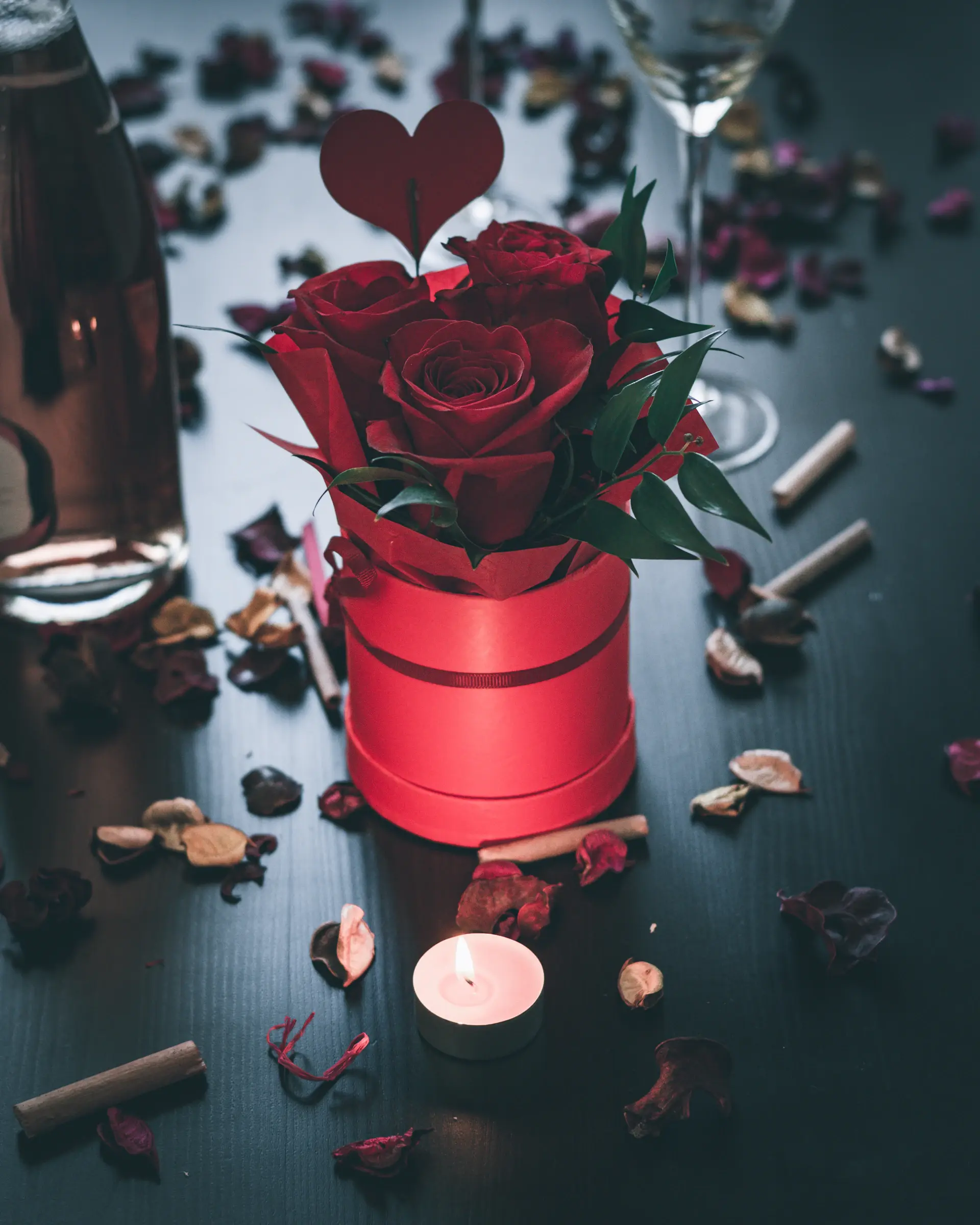 A proposal in bloom