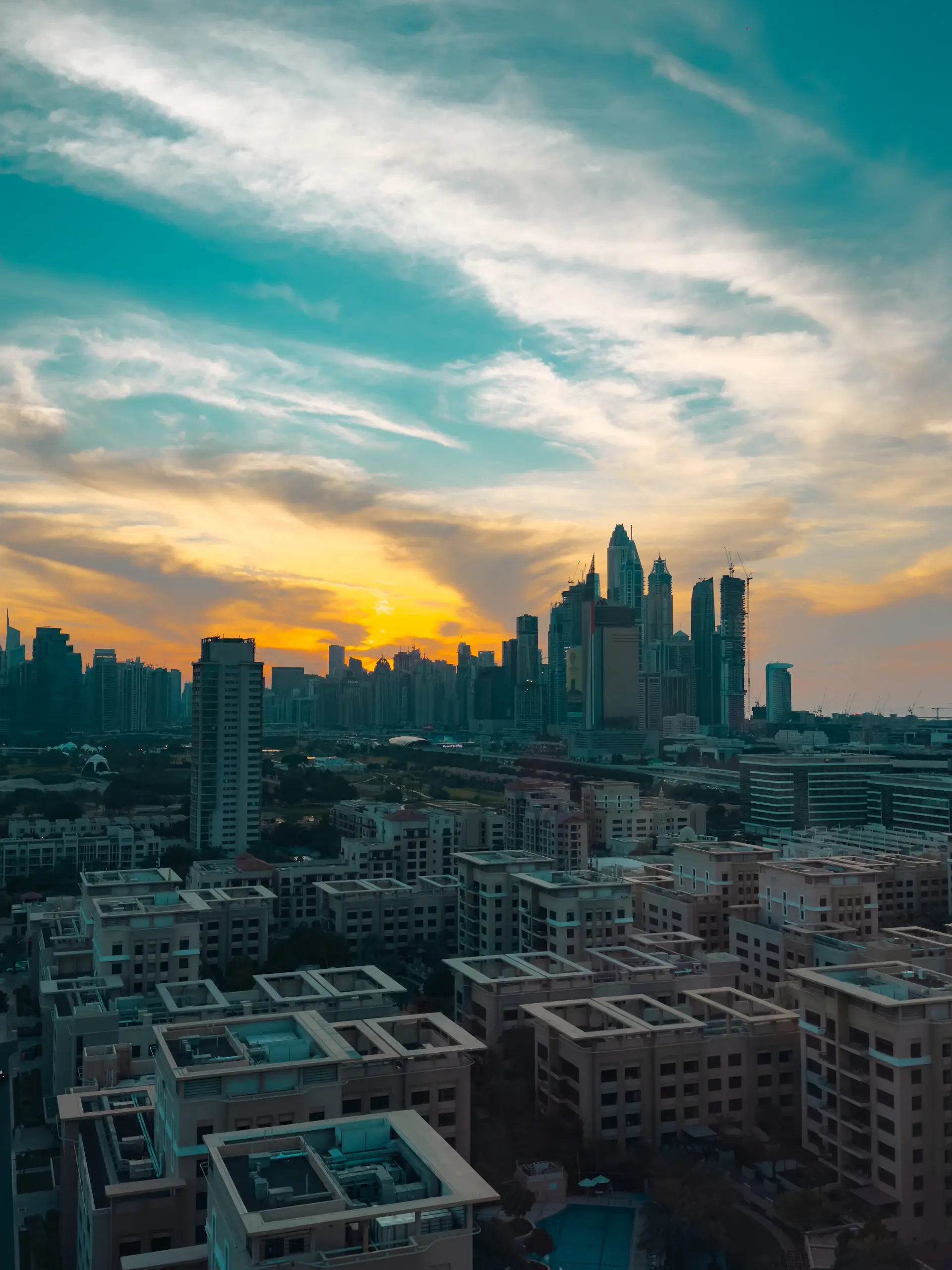 The Dubai atelier in the financial district