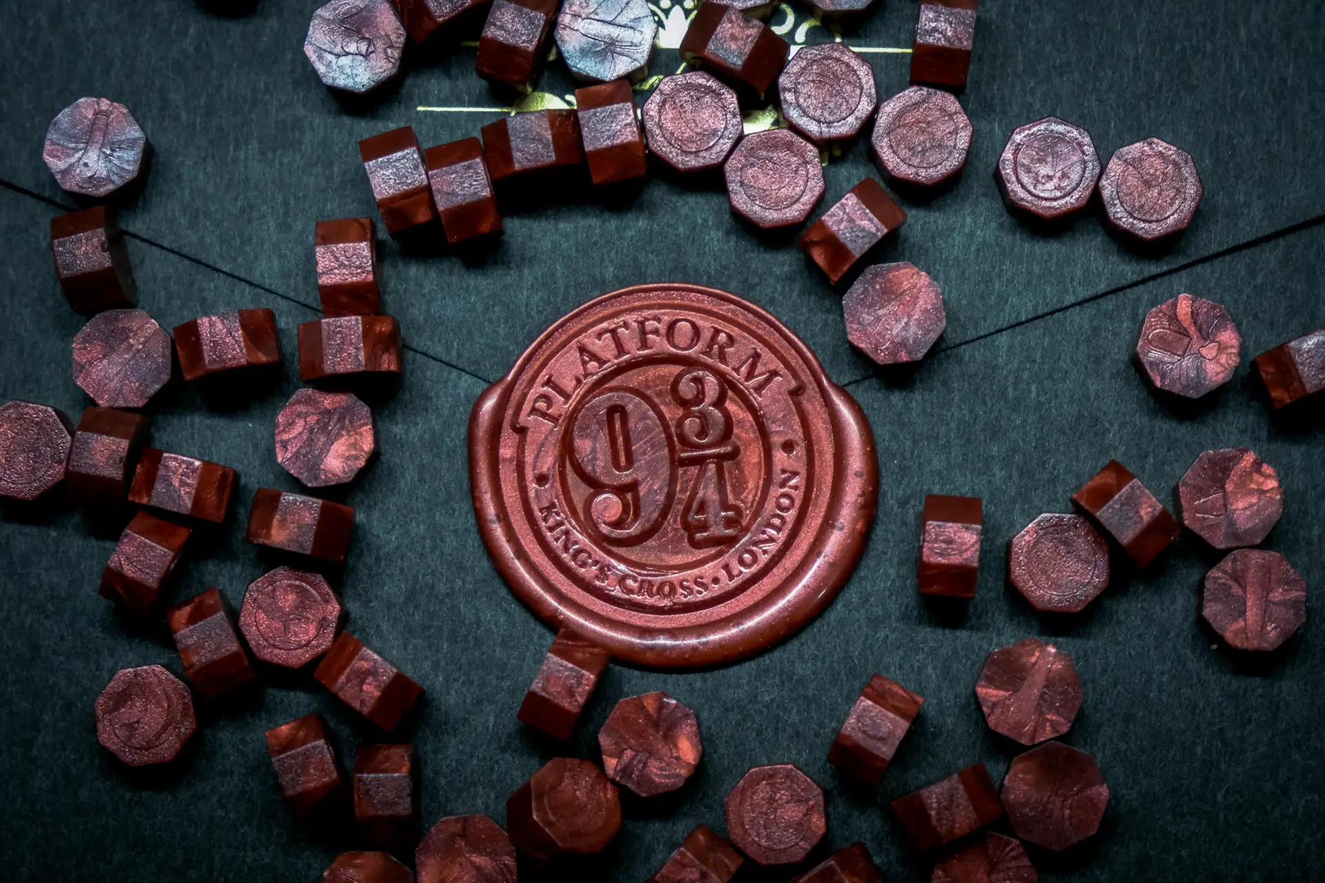 A wax-sealed certificate of authenticity resting beside an aged bottle in a private cellar