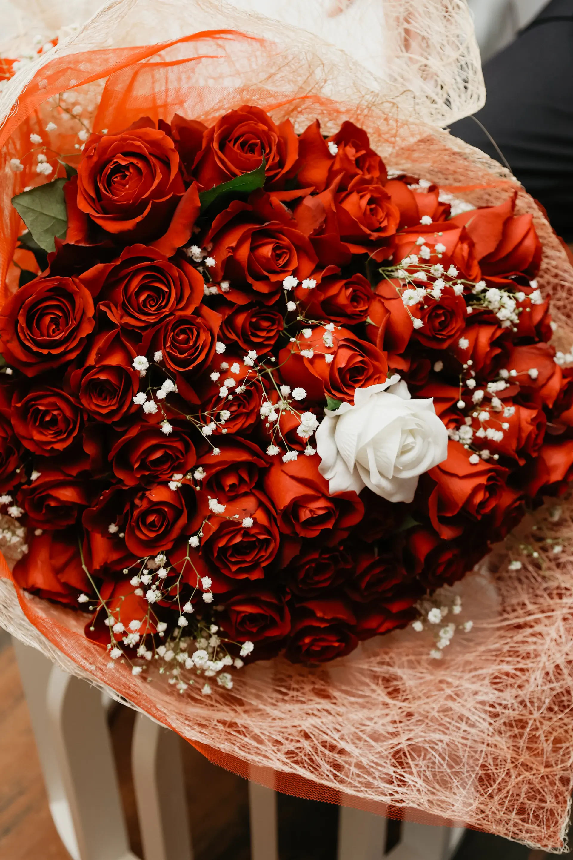 Roses for graduation