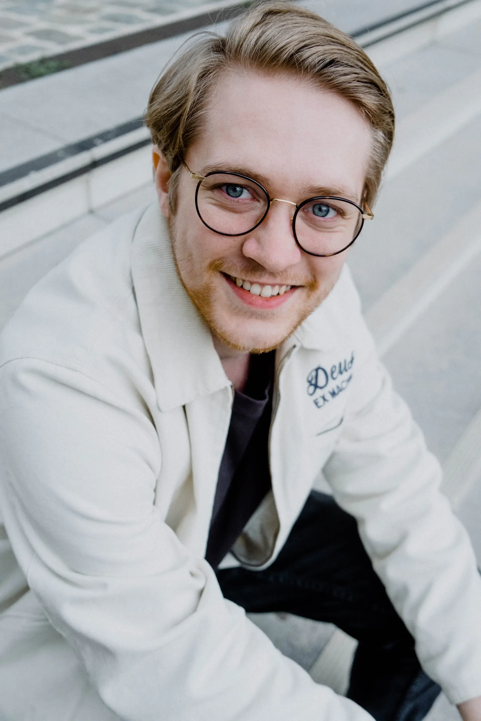 Portrait of a research scientist at the clinic