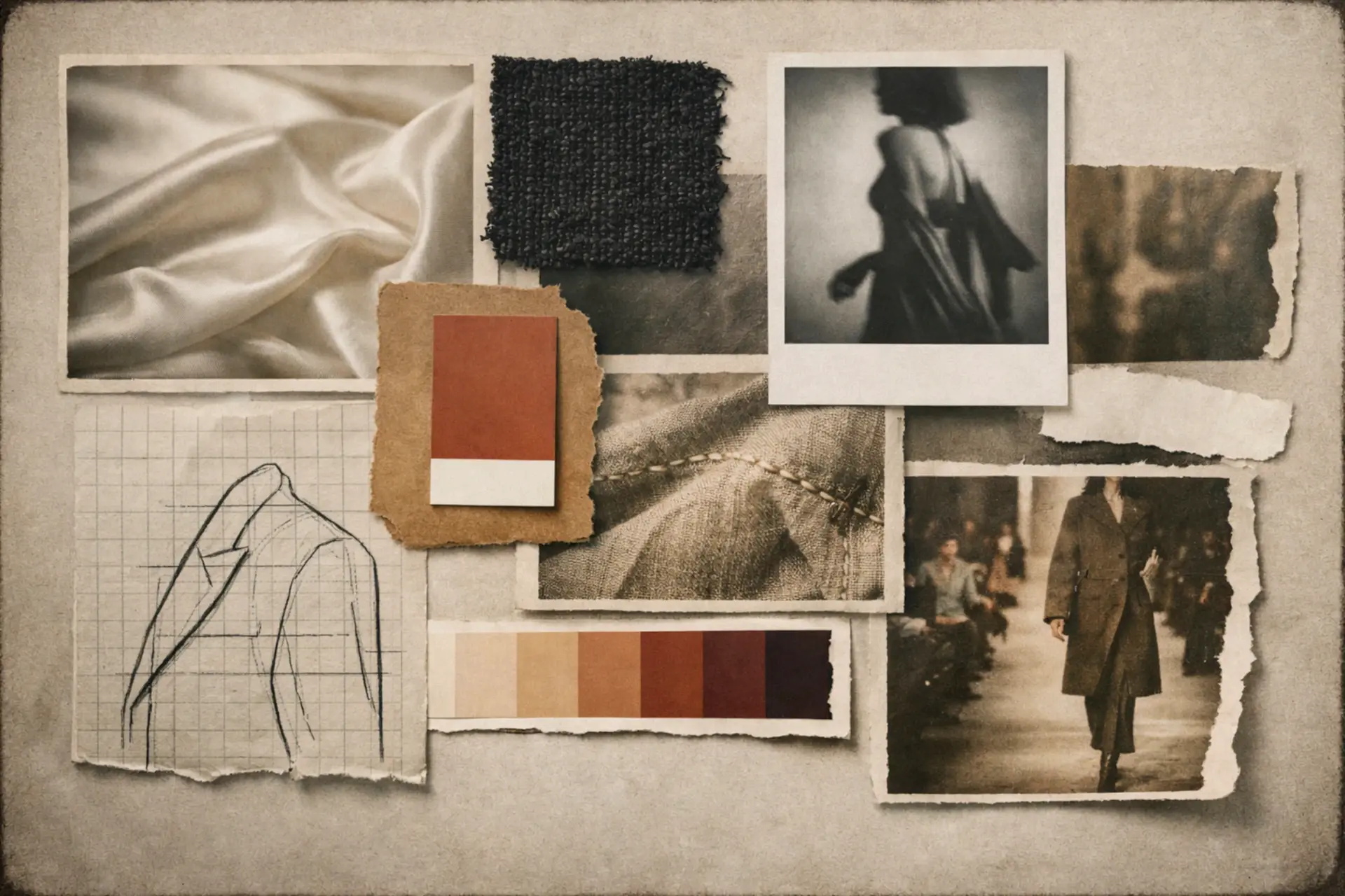 Mood board bộ sưu tập Holiday Couture