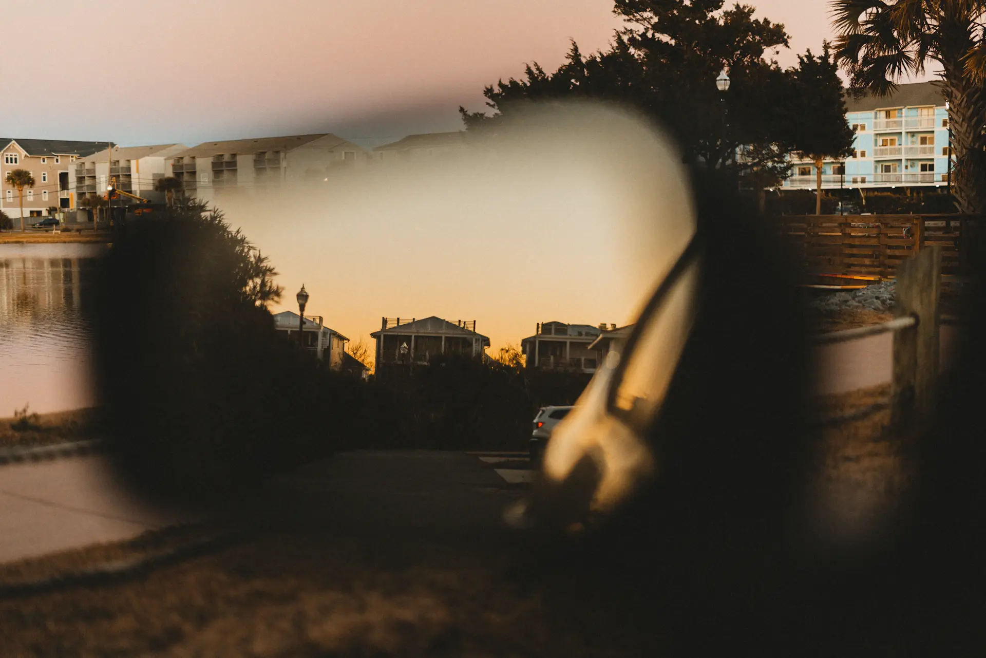 The Meridian GT photographed at dusk before a private estate