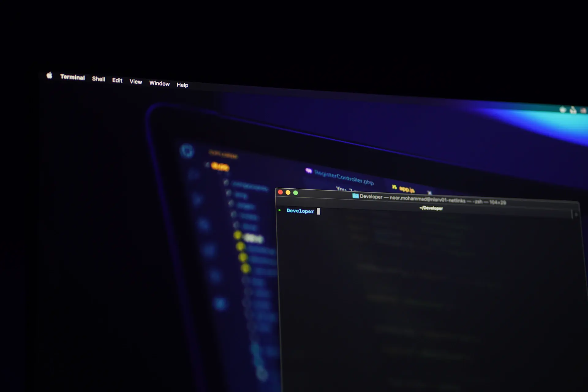 Northwind redesigned homepage hero on dark layout