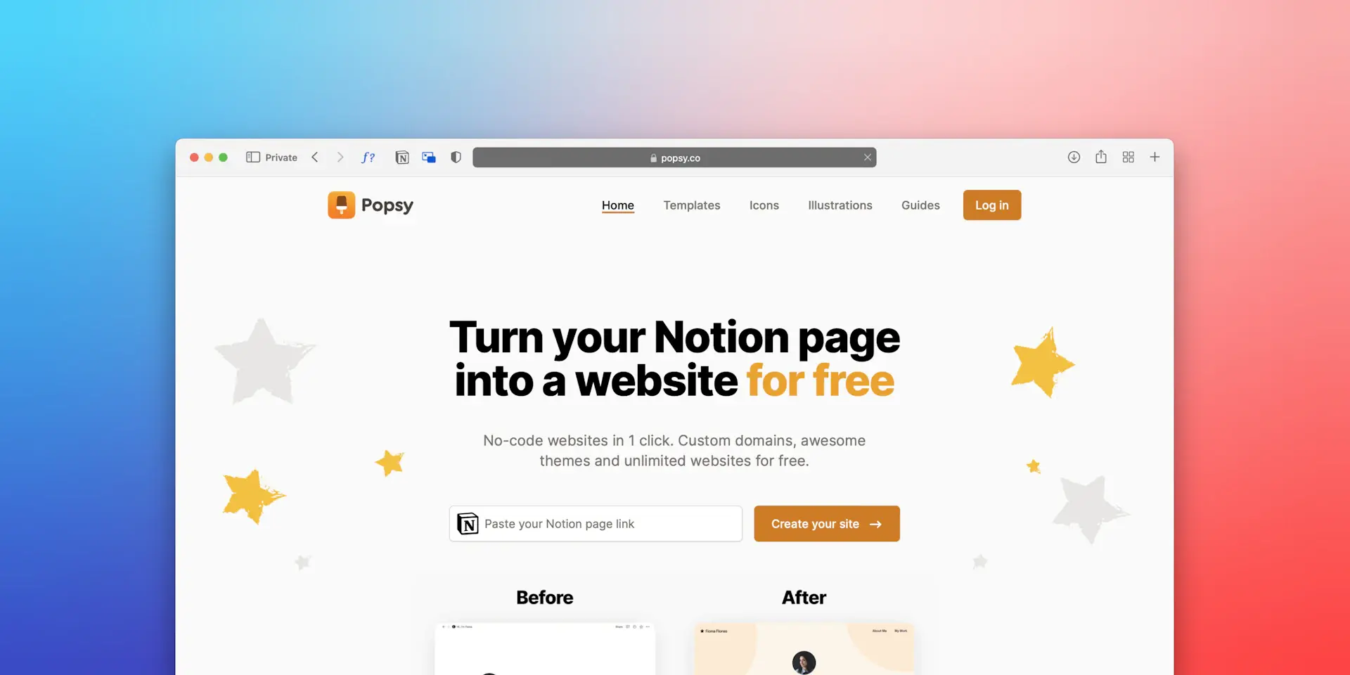Northwind marketing homepage