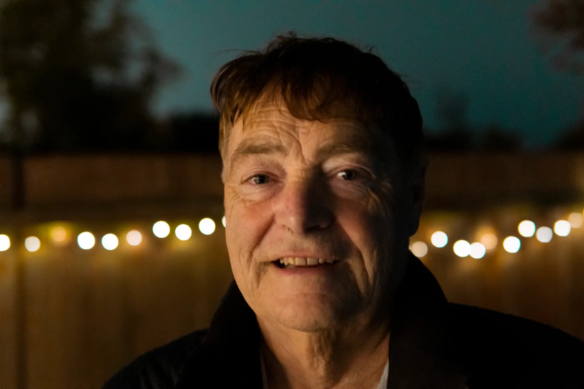 Founder portrait in evening light