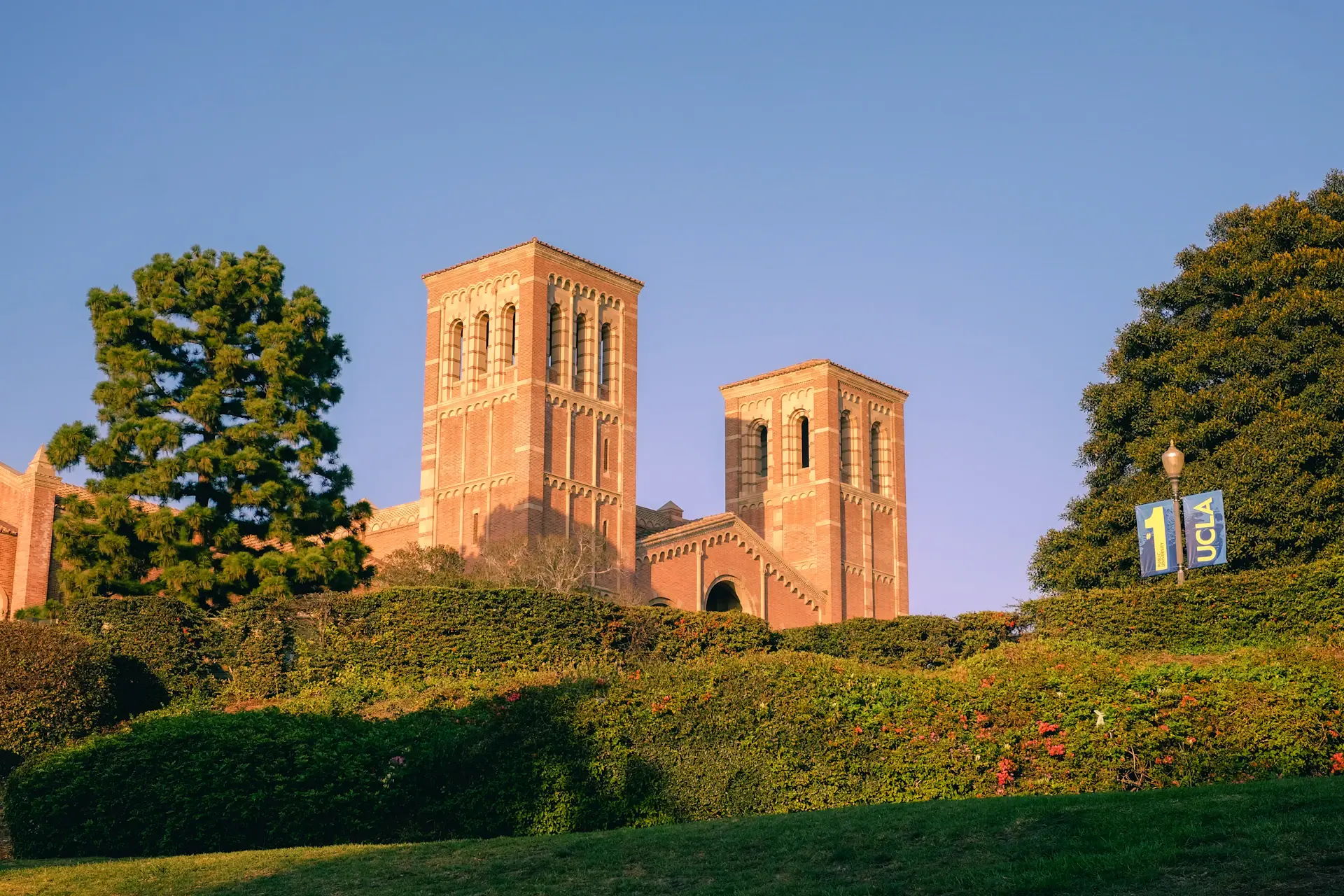 UCLA Royce Hall and the Los Angeles campus