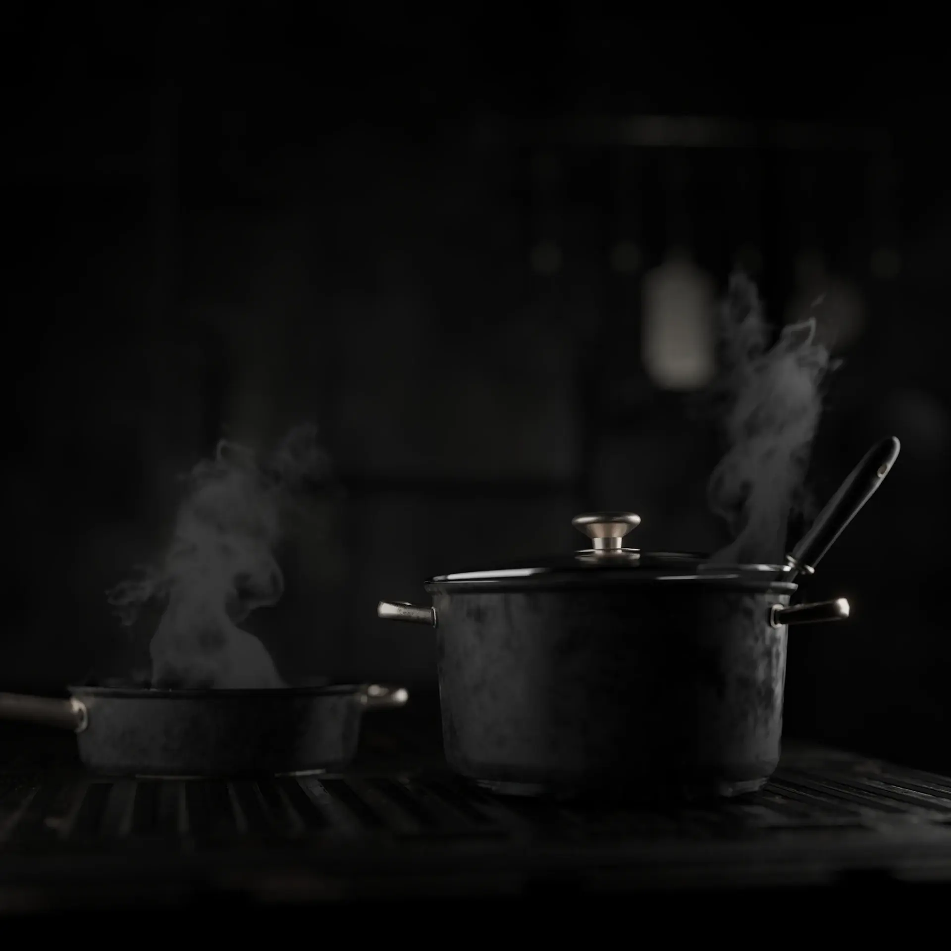 Cận cảnh nồi lẩu sôi