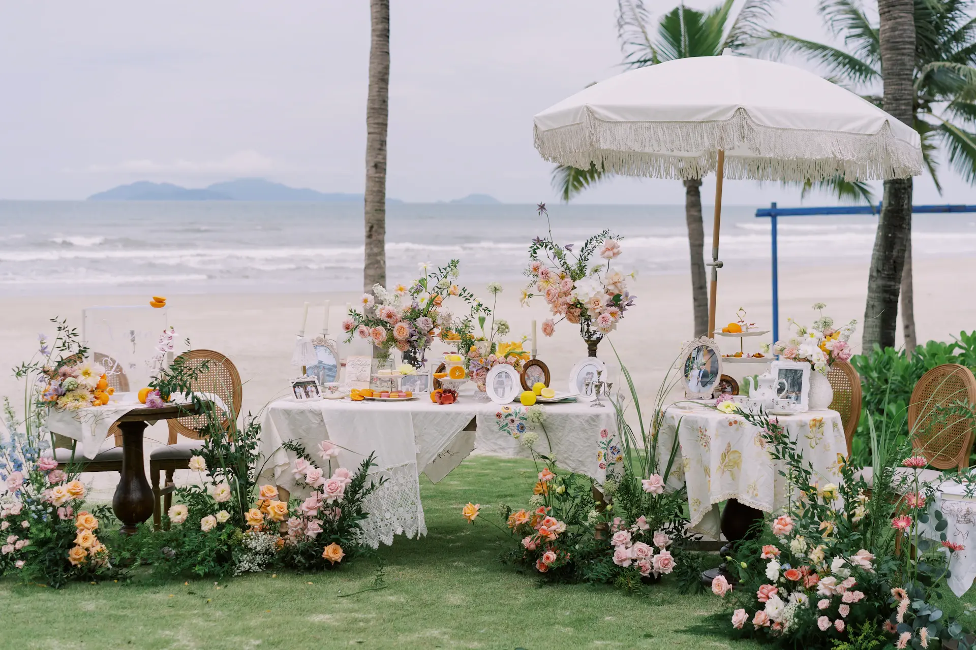 Không gian cưới giữa khu vườn nhiệt đới