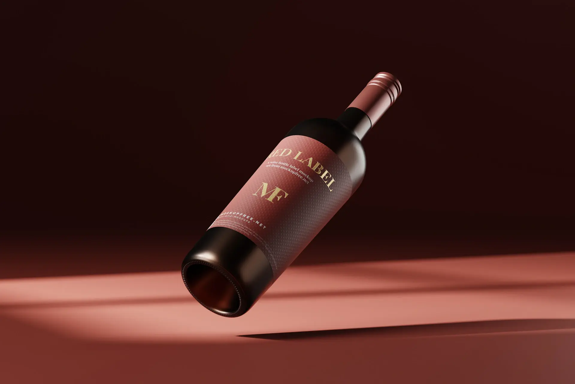Anniversary bottle displayed on a dark editorial surface with gold lighting