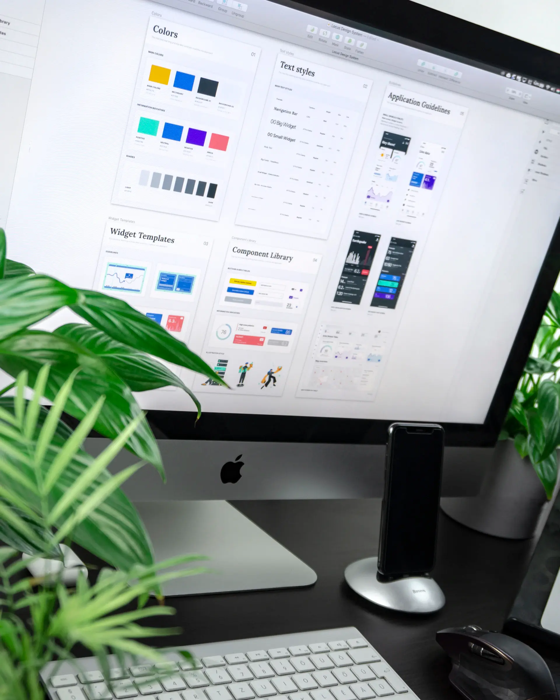 Halcyn website design detail