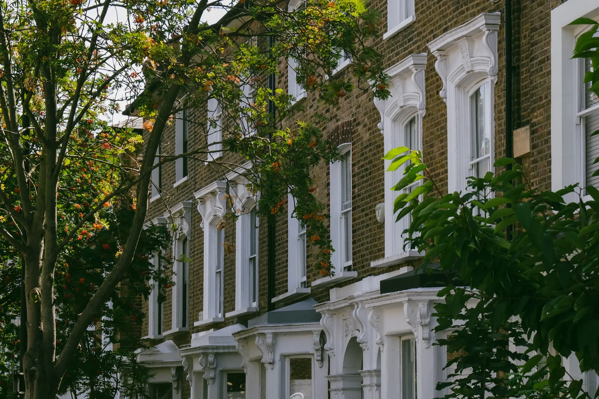 Mayfair townhouse facade