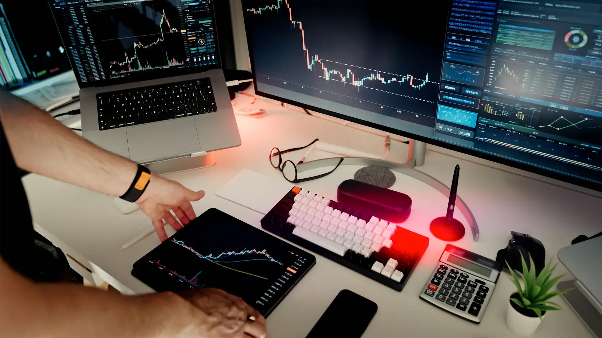 Meridian fintech SEO dashboard