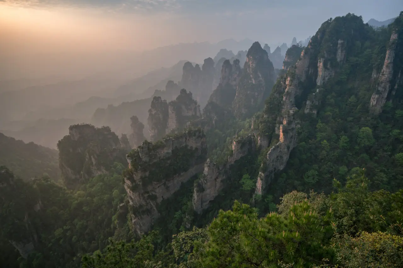 Bình minh Trương Gia Giới