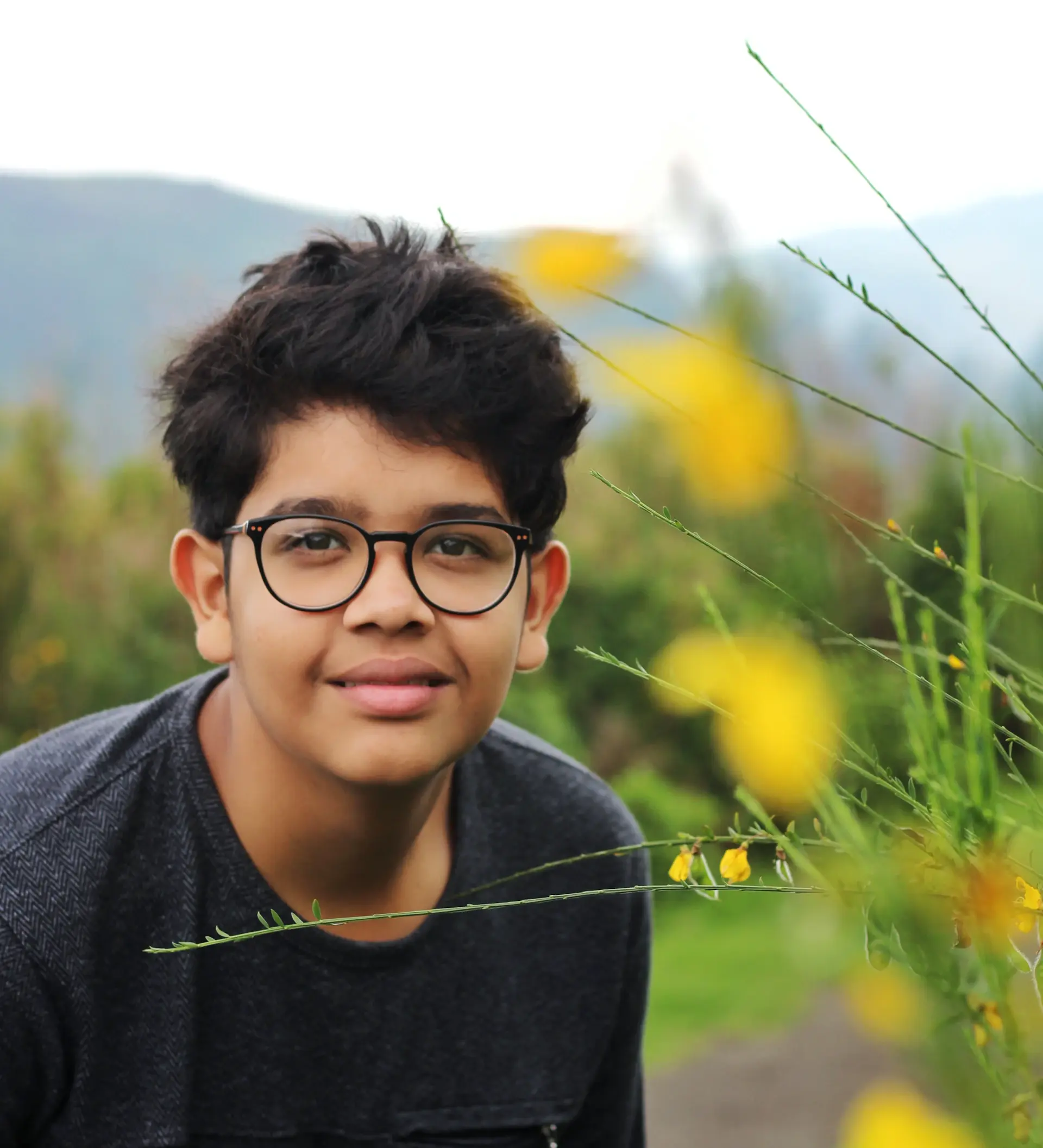 Student portrait against a soft background