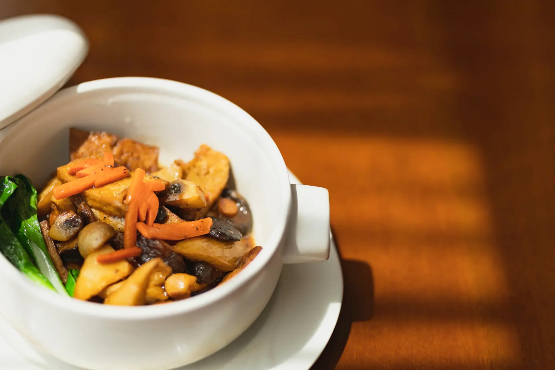 Lẩu nấm chay thanh đạm