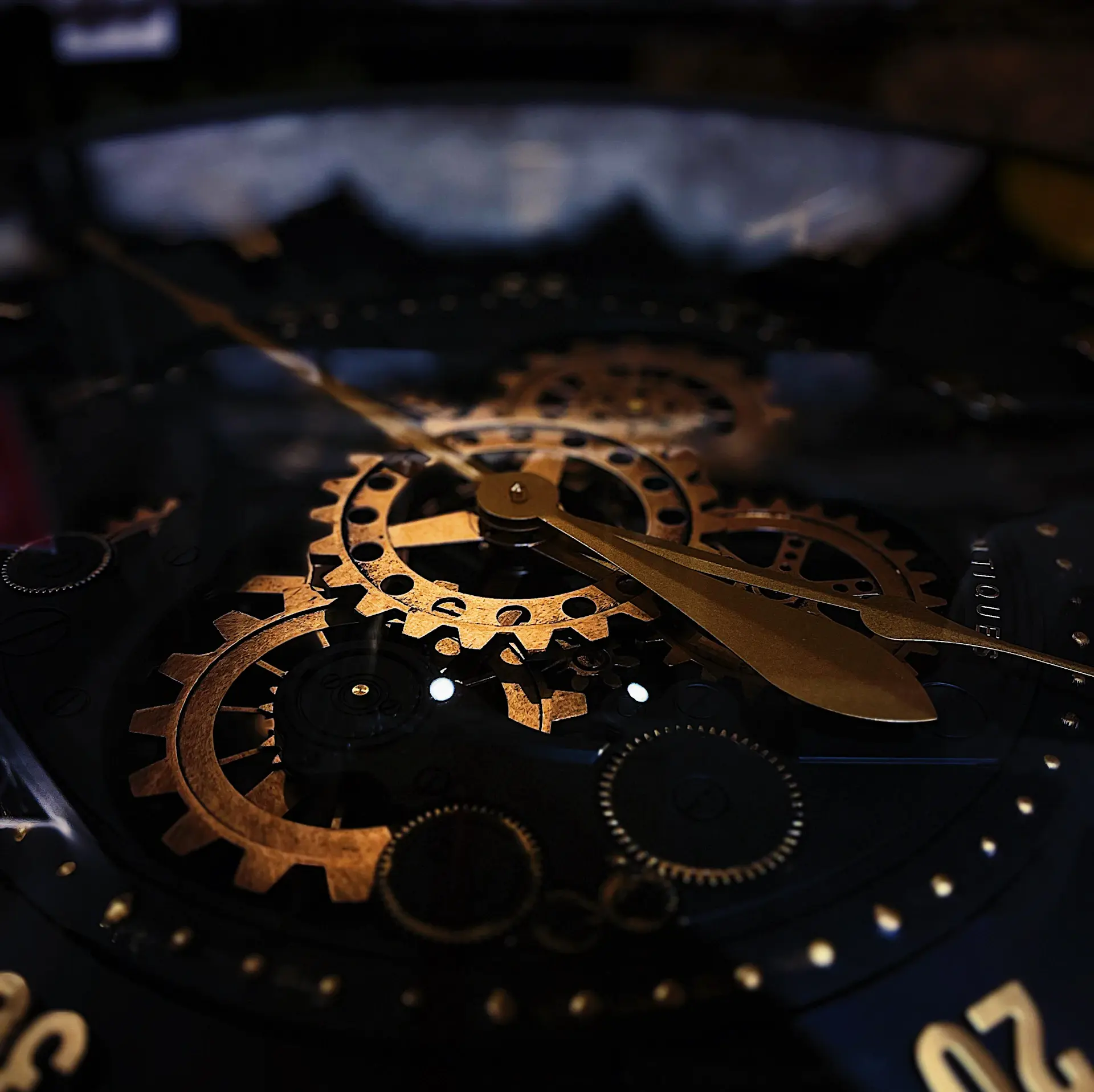 Bộ máy tourbillon volant N°1 close-up