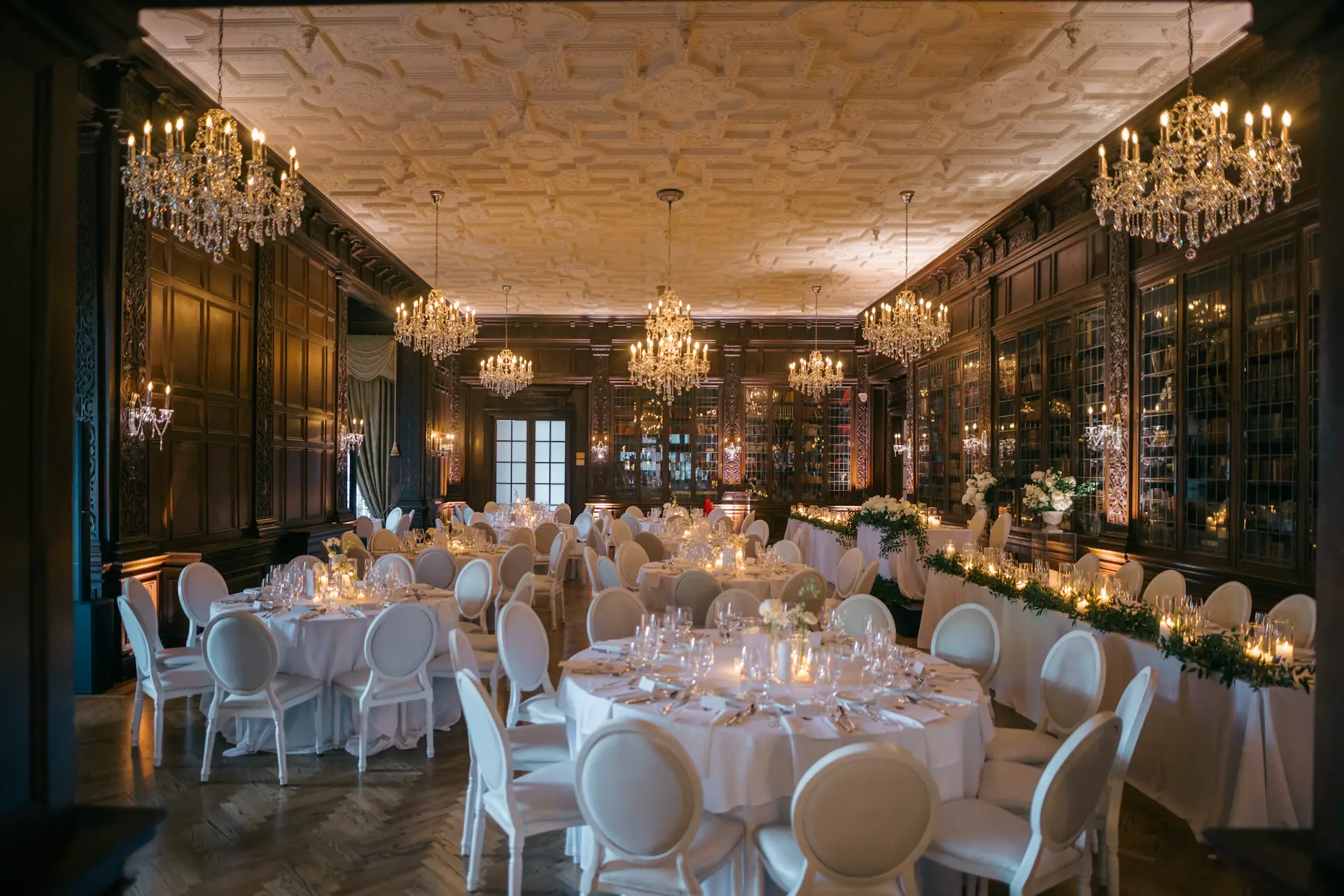The Aurelian Salon, an intimate gilded reception room