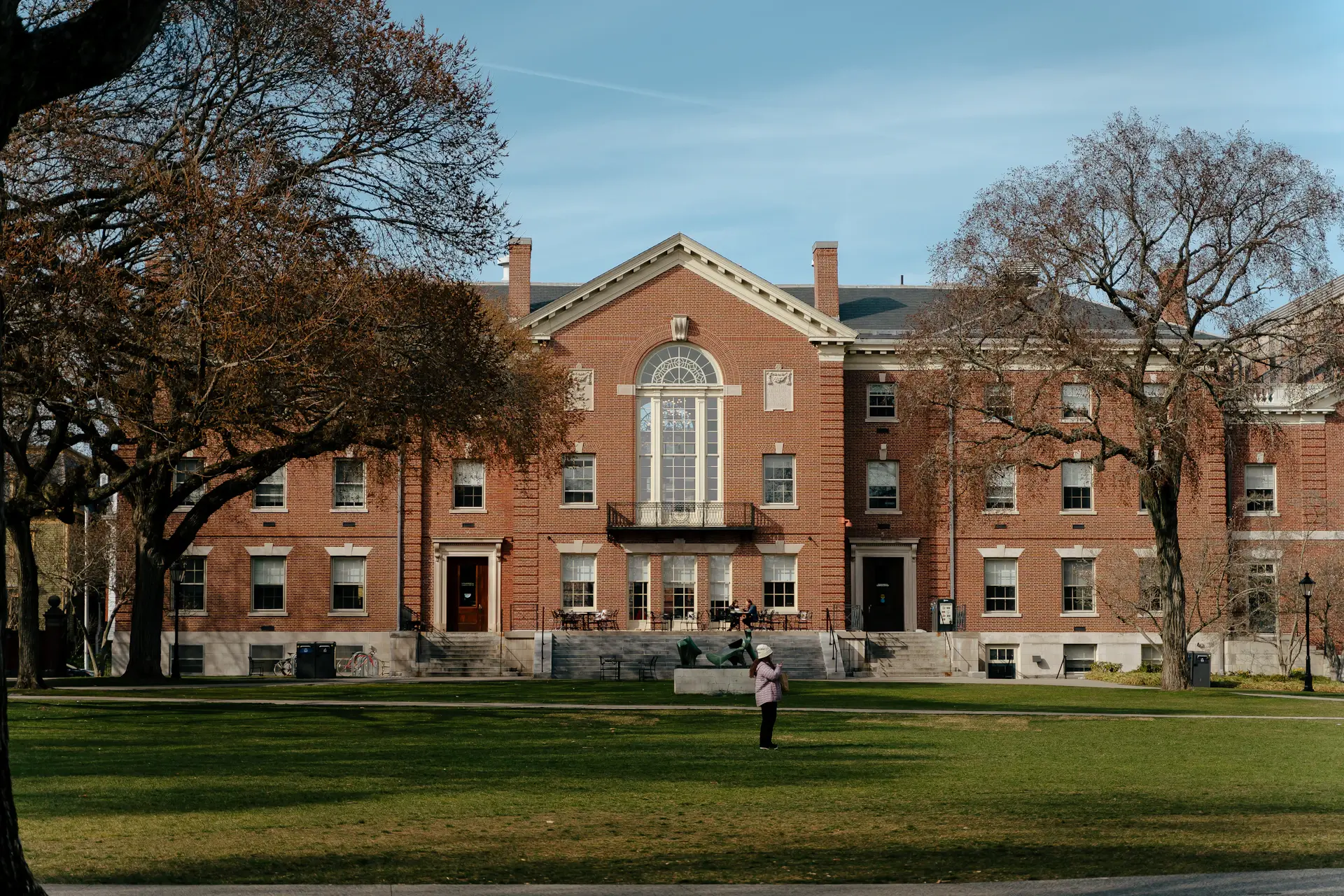 Ivy-style university campus in the United States