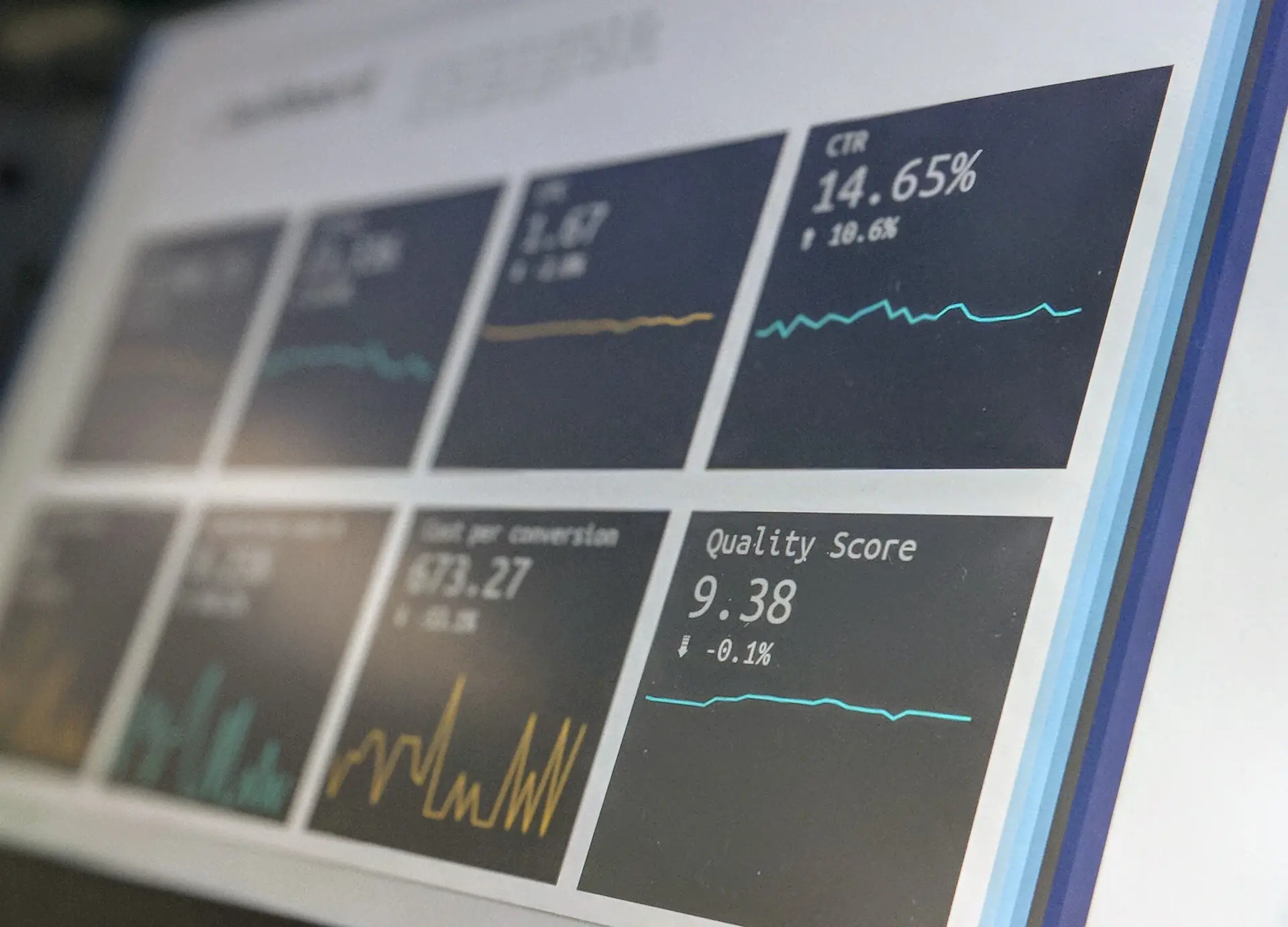 Dashboard kiểm soát dữ liệu
