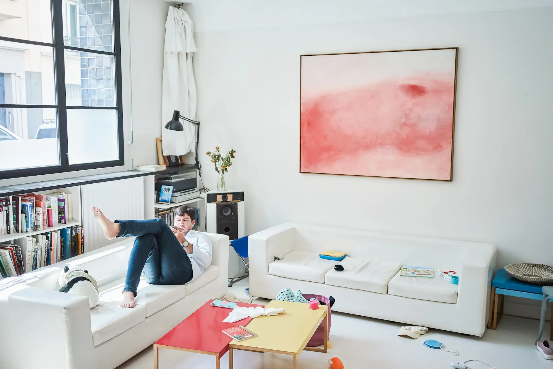 A young investor reviewing curated opportunities in a bright private setting