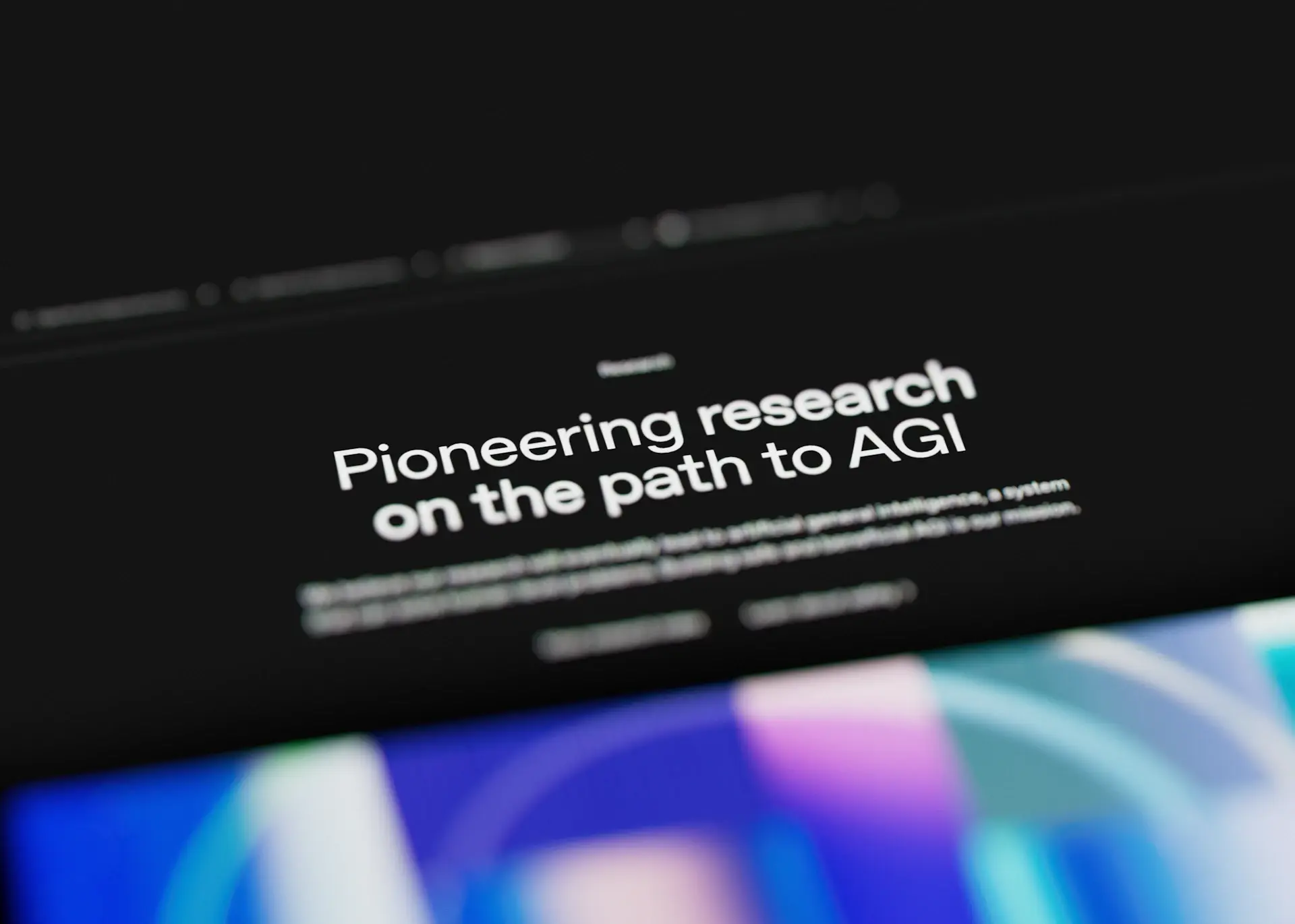 An illustration of a browser tab with an AI agent overlay