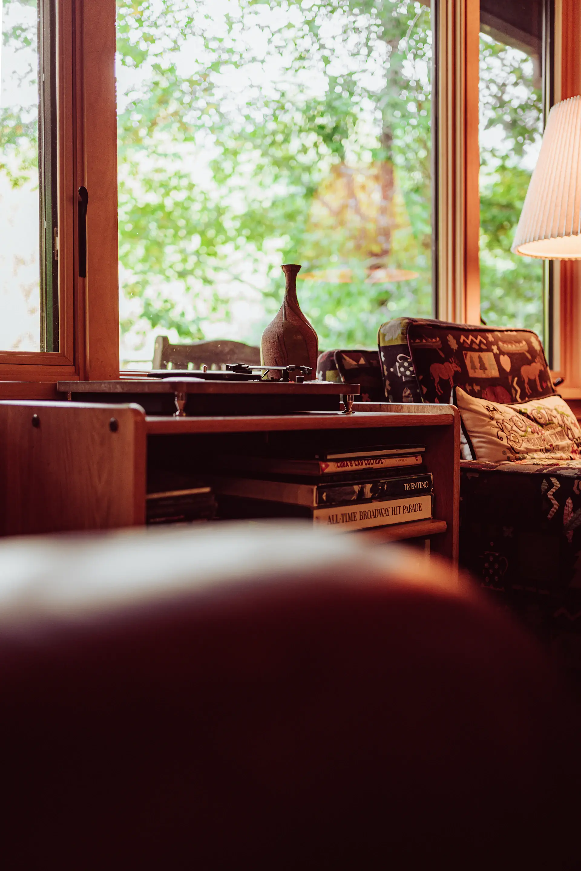 Sound-insulated luxury cabin interior detail
