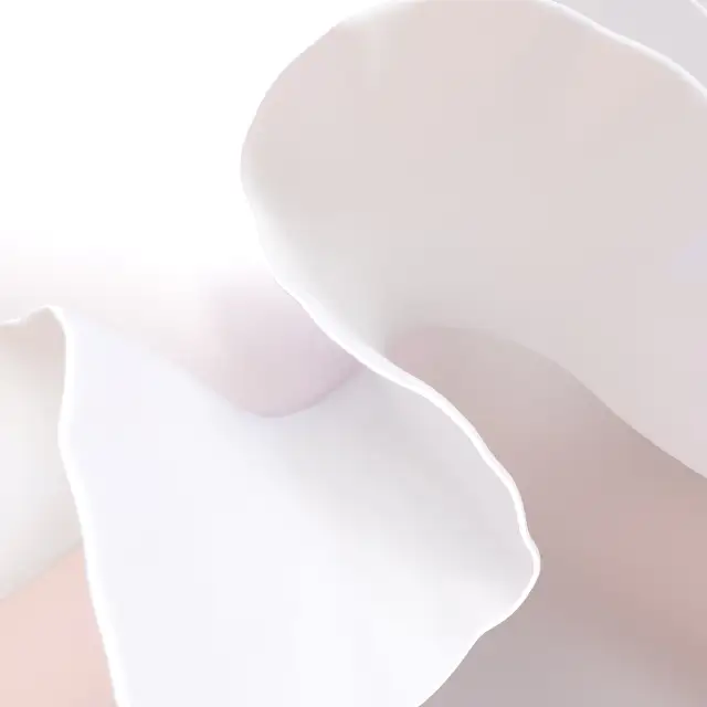 Blush pink rose arrangement on white