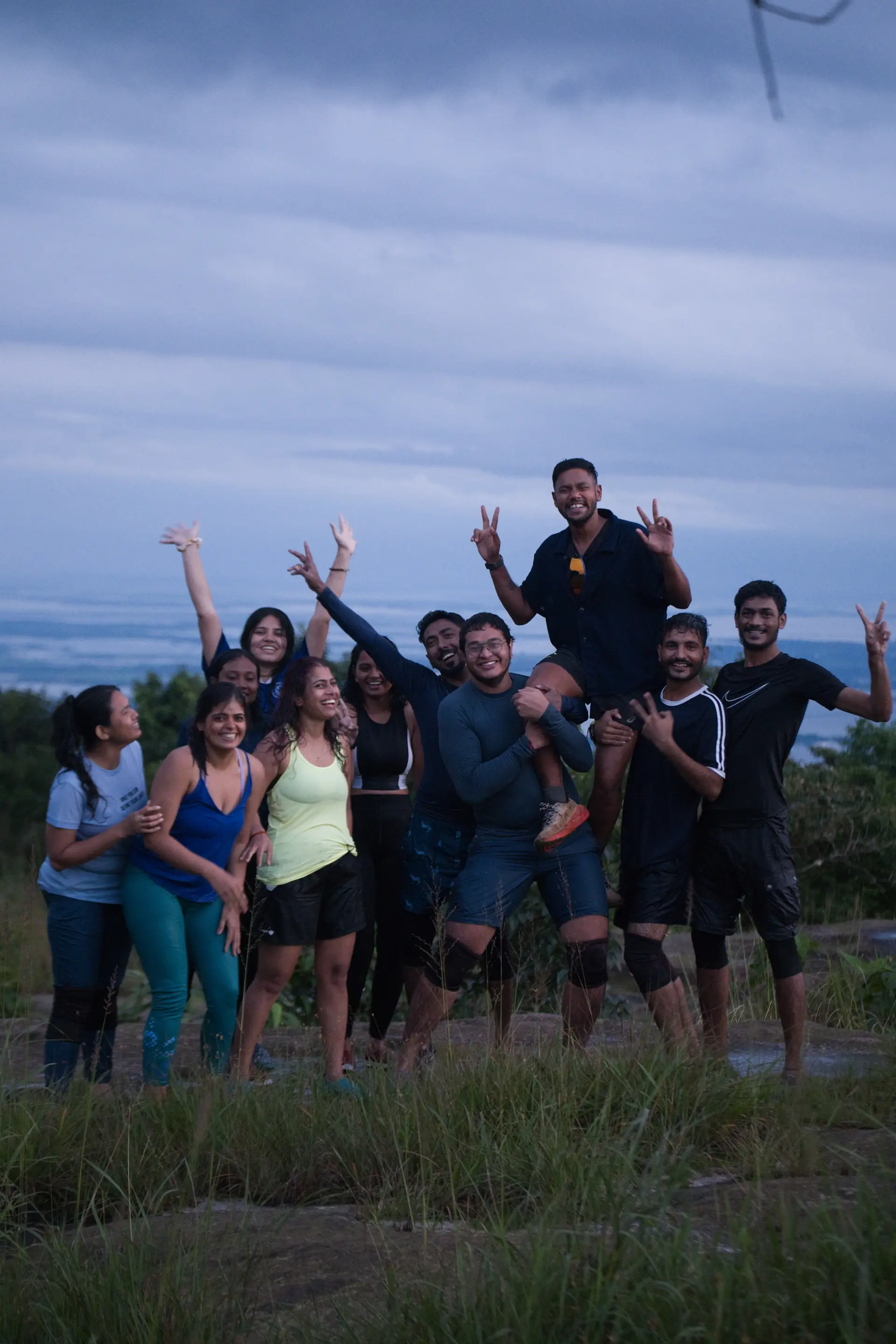Company retreat outdoors
