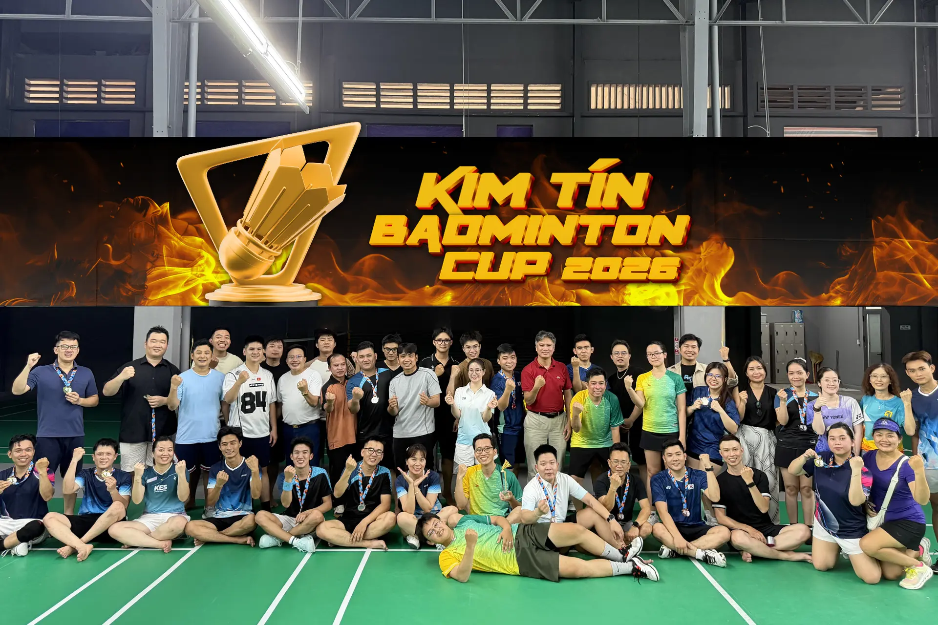 Kim Tín Badminton Cup 2026 - Kiến tạo sức mạnh kết nối