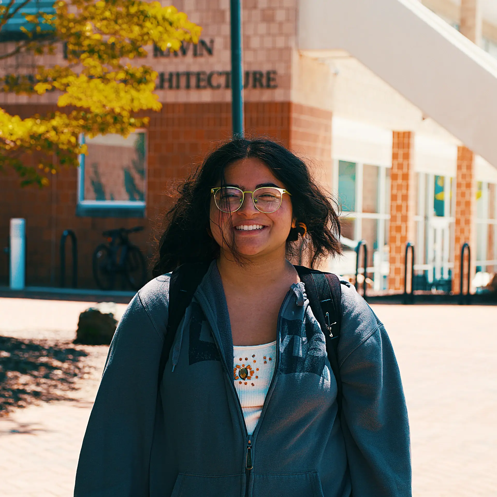 Portrait of a smiling student accepted to Seoul National University